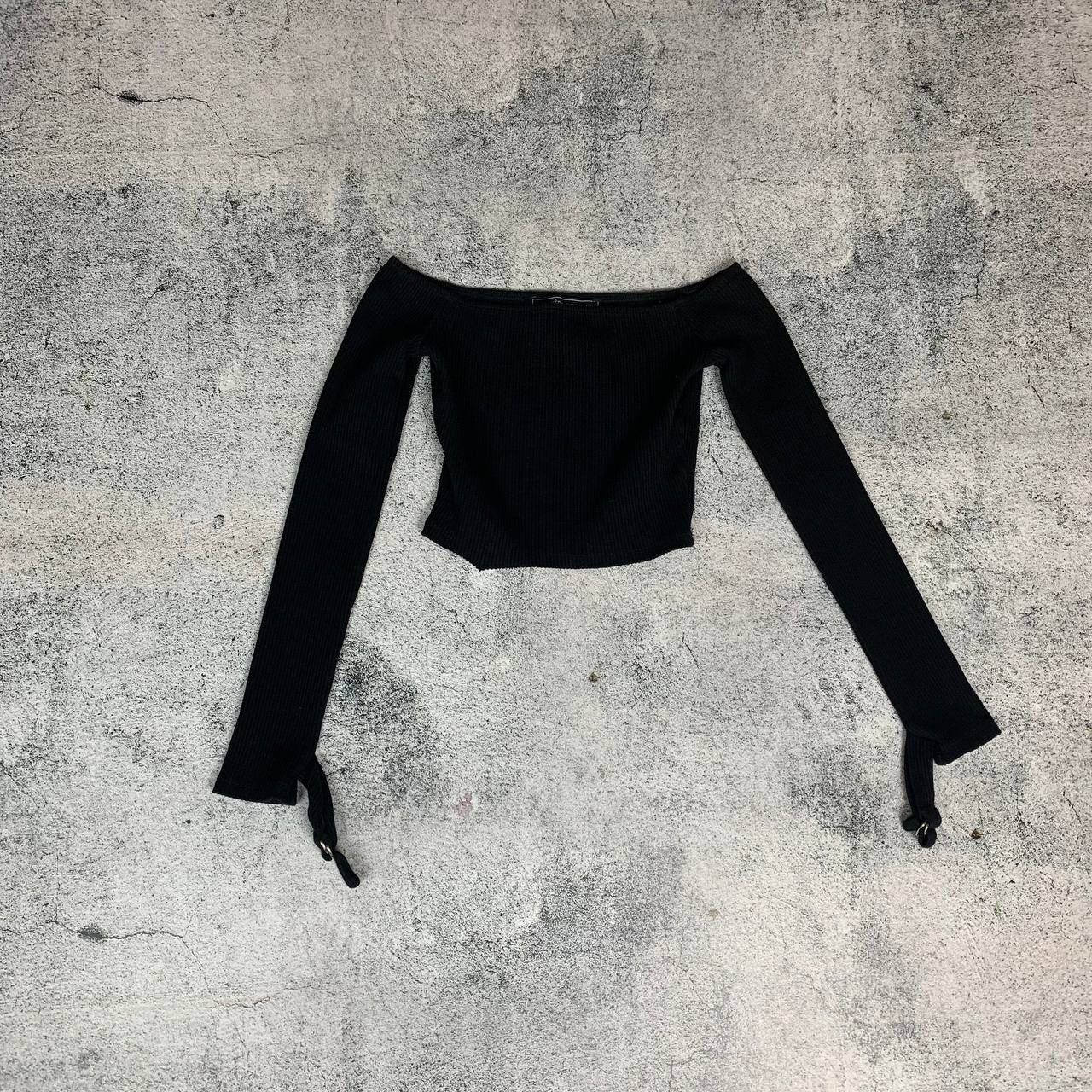 Maniere De Vior Maniere De Voir Women's Top Long Sleeve Size 6 Black Size M / US 6-8 / IT 42-44 - 1 Thumbnail