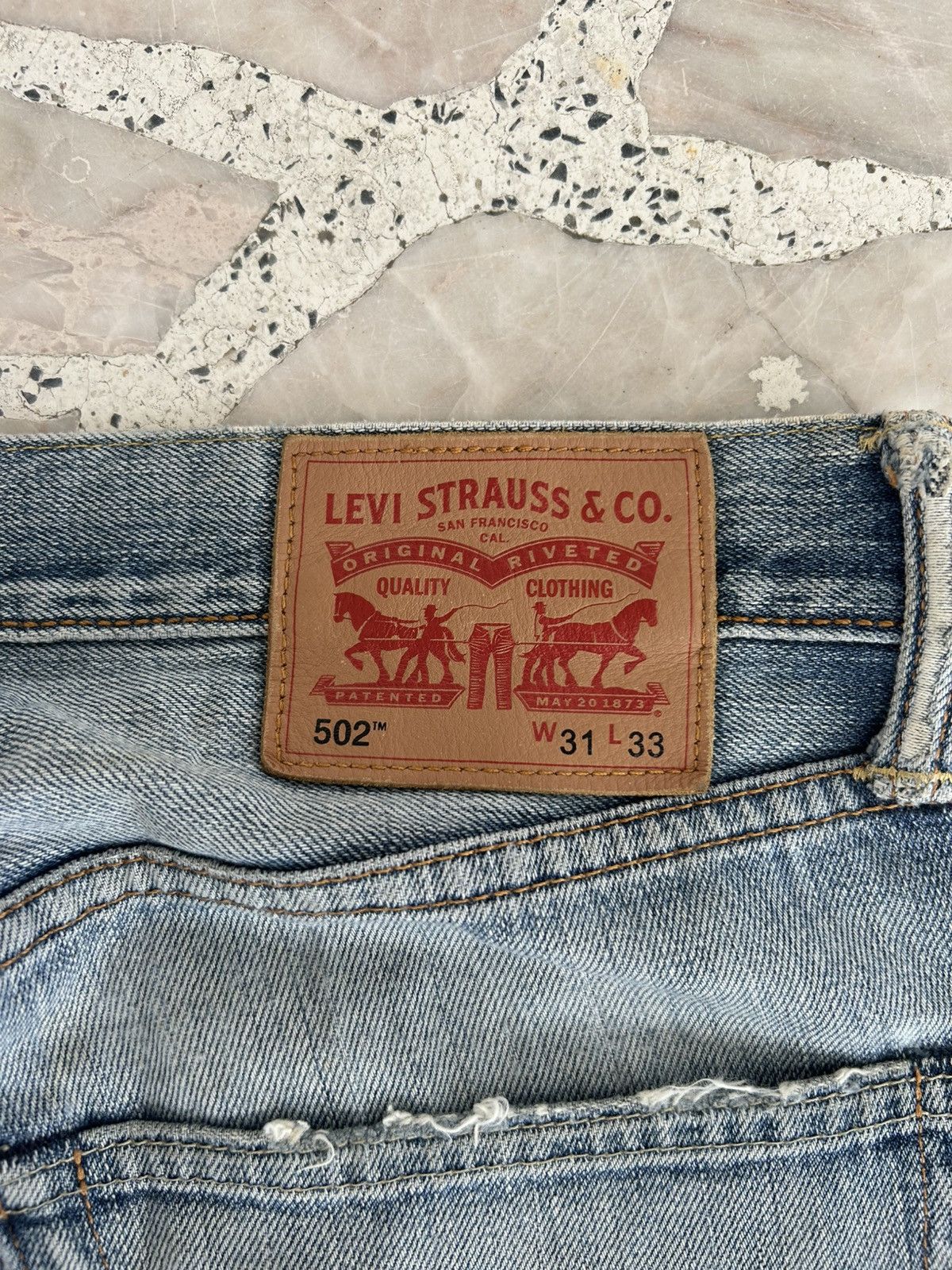 Levi's Levis 502 W31 Denim Size US 32 / EU 48 - 11 Thumbnail