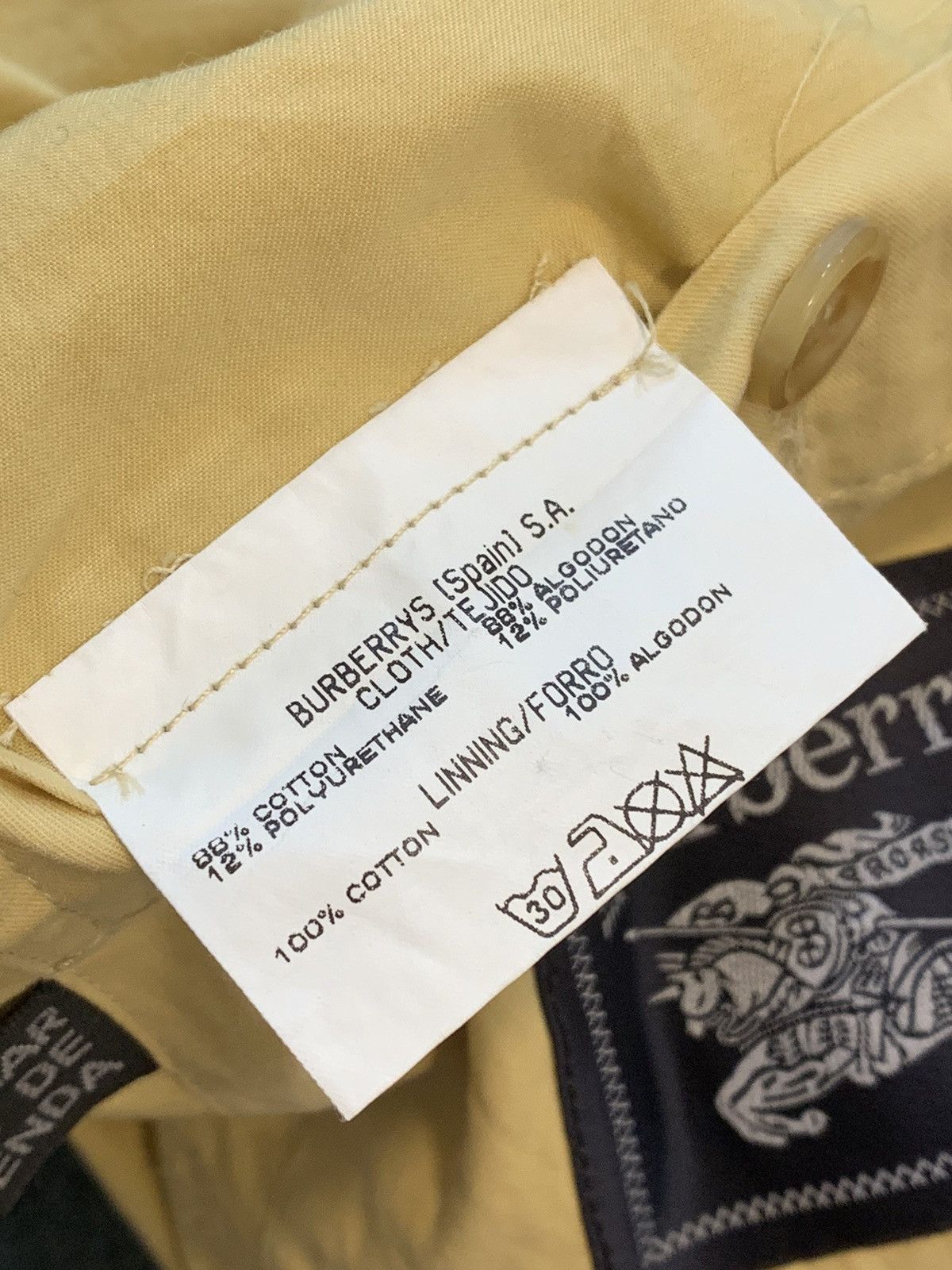 Burberry × Vintage VINTAGE 80s BURBERRY JACKET Size XL / US 12-14 / IT 48-50 - 12 Thumbnail