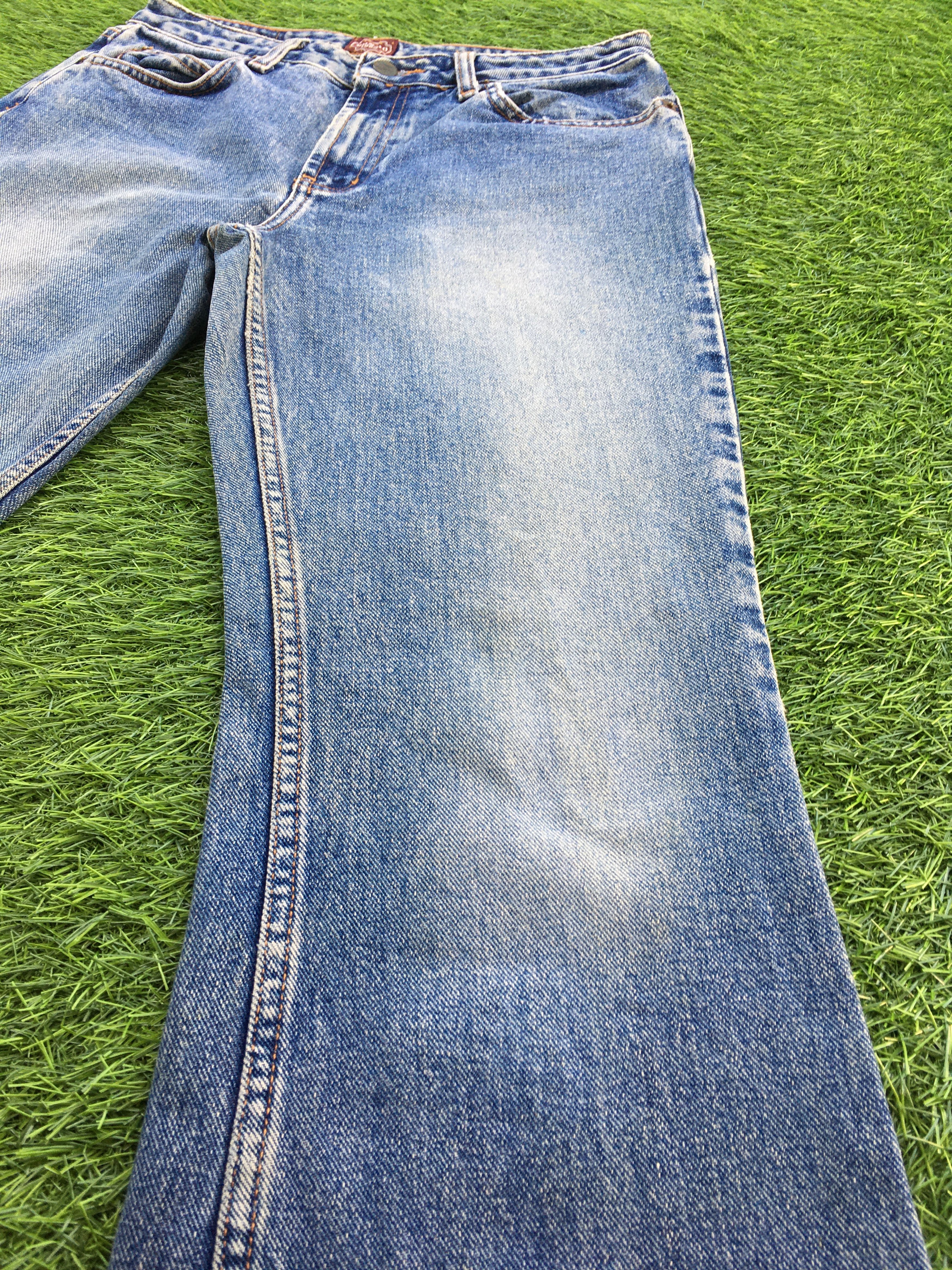 Designer × Jean × Vintage Bongo Low Waisted Flared Jeans D-1000 Size 26" / US 2 / IT 38 - 6 Thumbnail