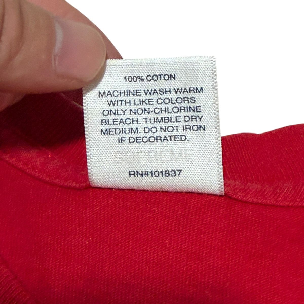 Supreme Supreme Bottle Cap Tee Red FW18 Size XL Size US XL / EU 56 / 4 - 5 Thumbnail
