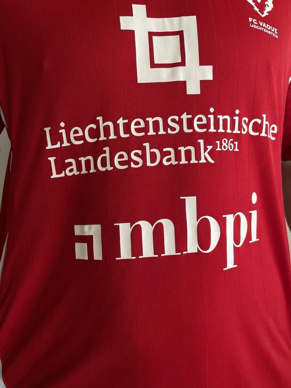 Adidas × Vintage Vintage 2006 FC Vaduz Liechtenstein Match Worn Soccer Jersey Size US M / EU 48-50 / 2 - 6 Thumbnail