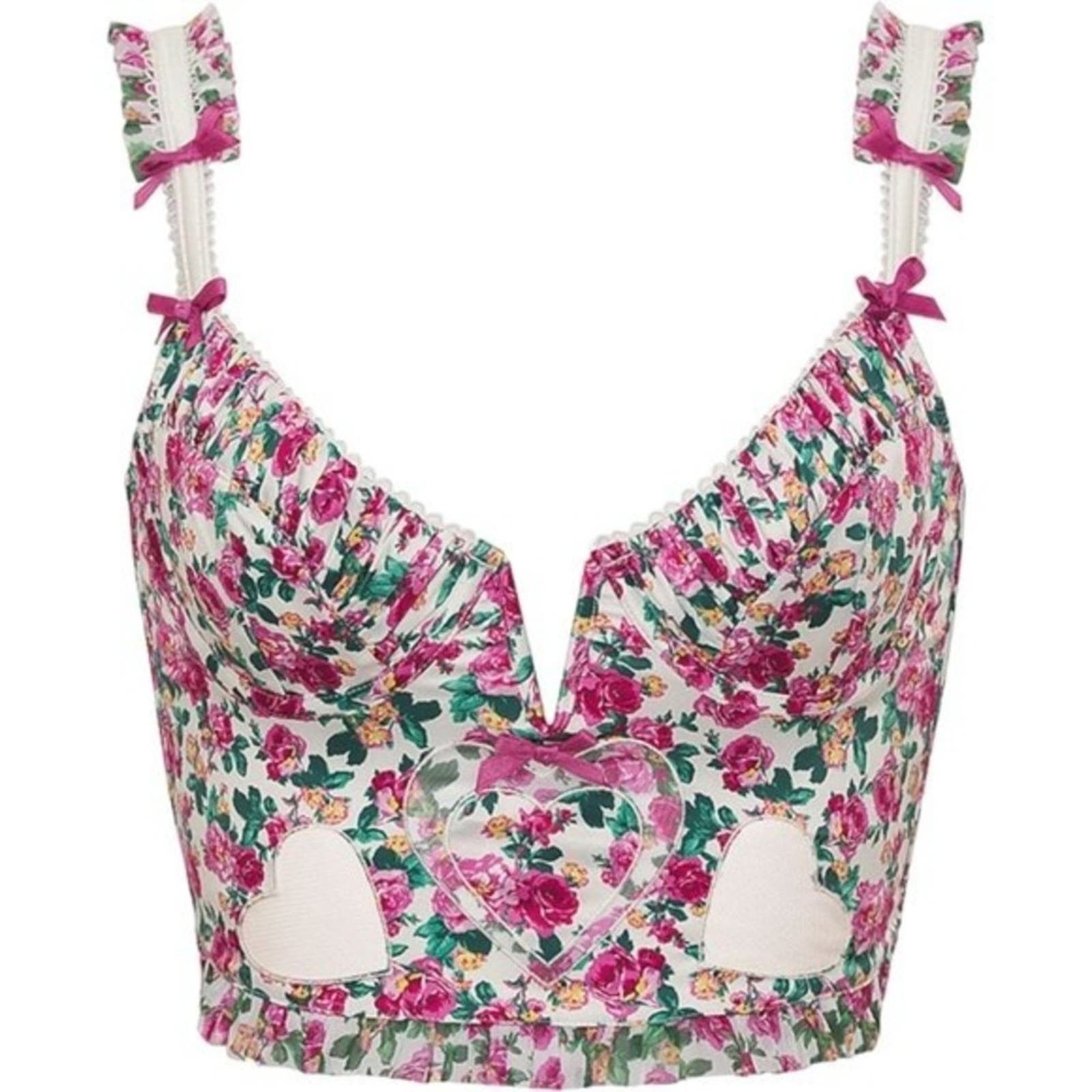 For Love & Lemons FOR LOVE & LEMONSxVictoria's Secret Bustier+Panty Set, XXS Size XXS / US 00 / IT 34 - 2 Thumbnail