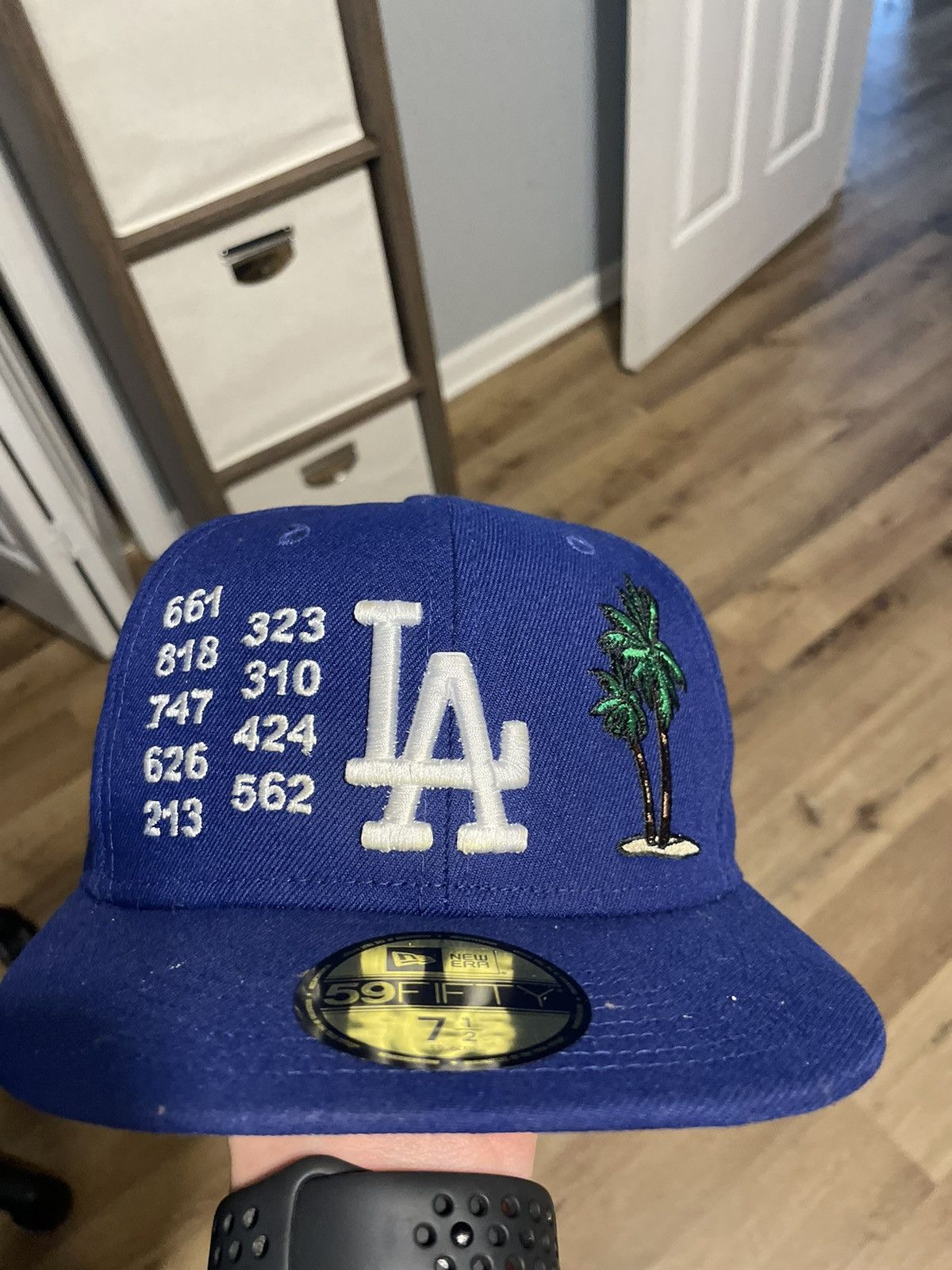 New Era LA Dodgers New Era Patchwork Fitted Cap Size ONE SIZE - 1 Thumbnail