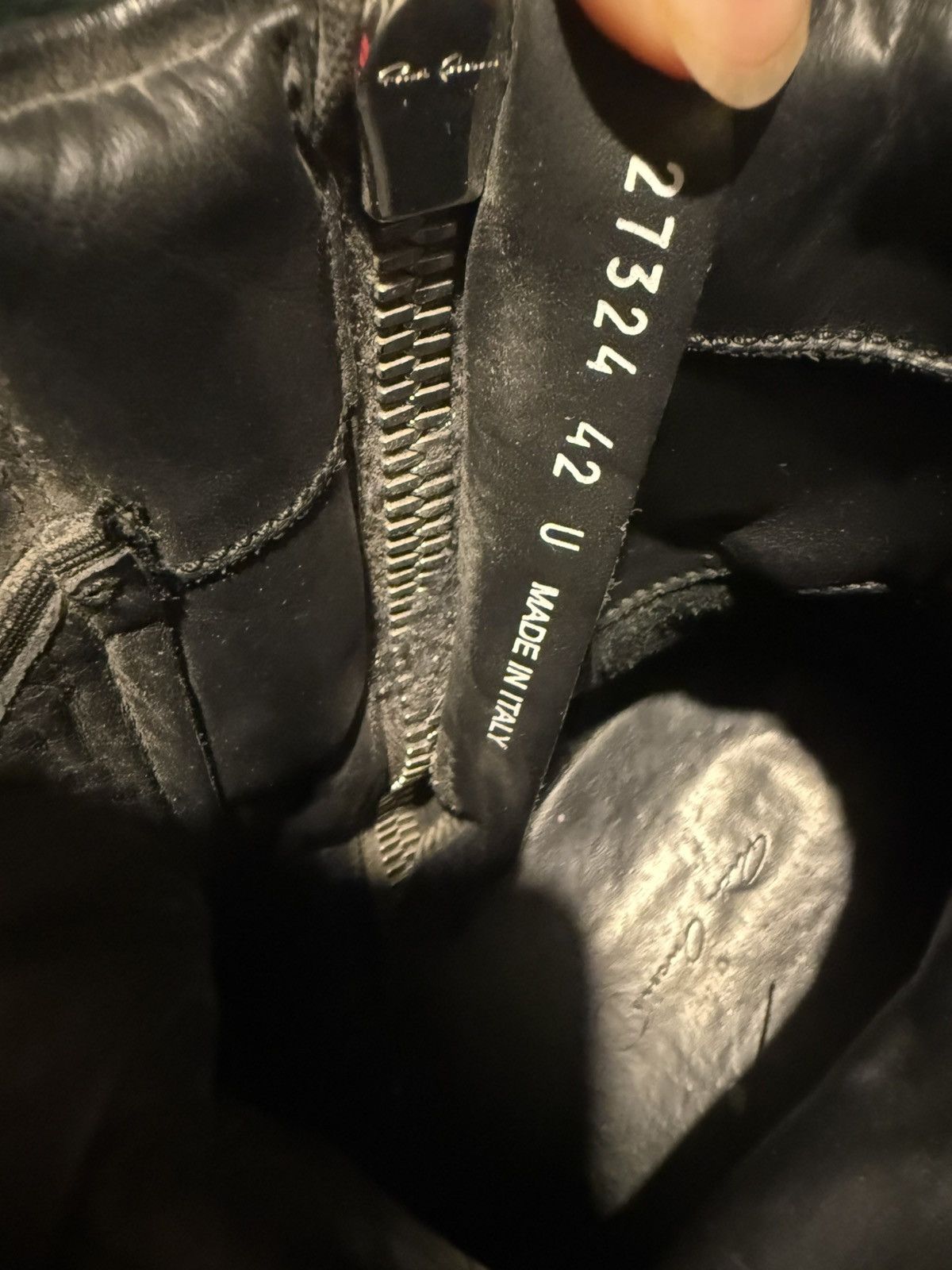 Rick Owens rick owen geobaskets triple black Size US 9 / EU 42 - 11 Thumbnail