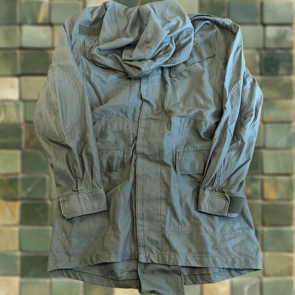Vintage VINTAGE Women’s Long Utility Jacket M Green Cargo Size M / US 6-8 / IT 42-44 - 1 Thumbnail