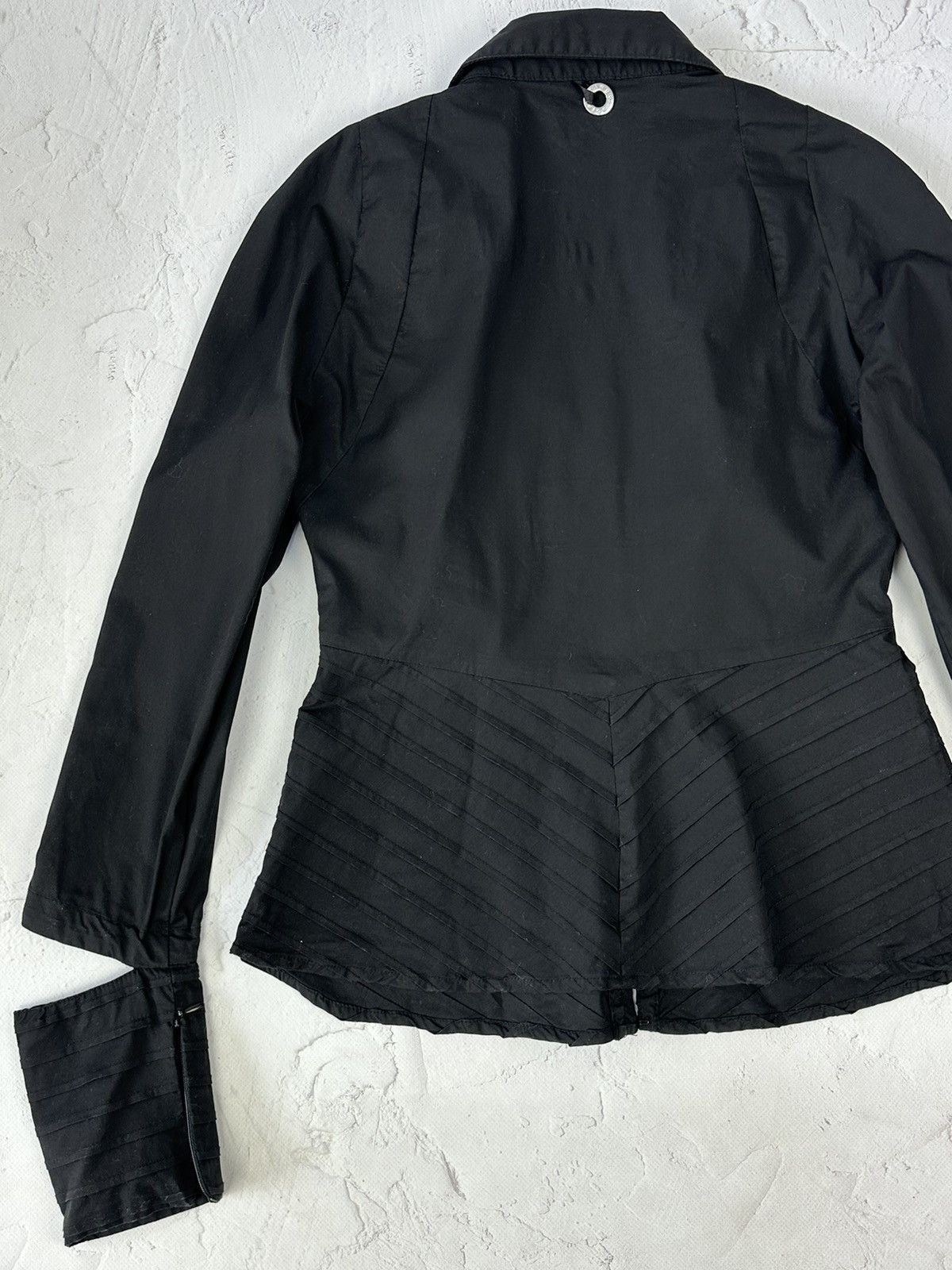 Japanese Brand × Vintage Vintage Black Bondage Shirt Size M / US 6-8 / IT 42-44 - 7 Thumbnail