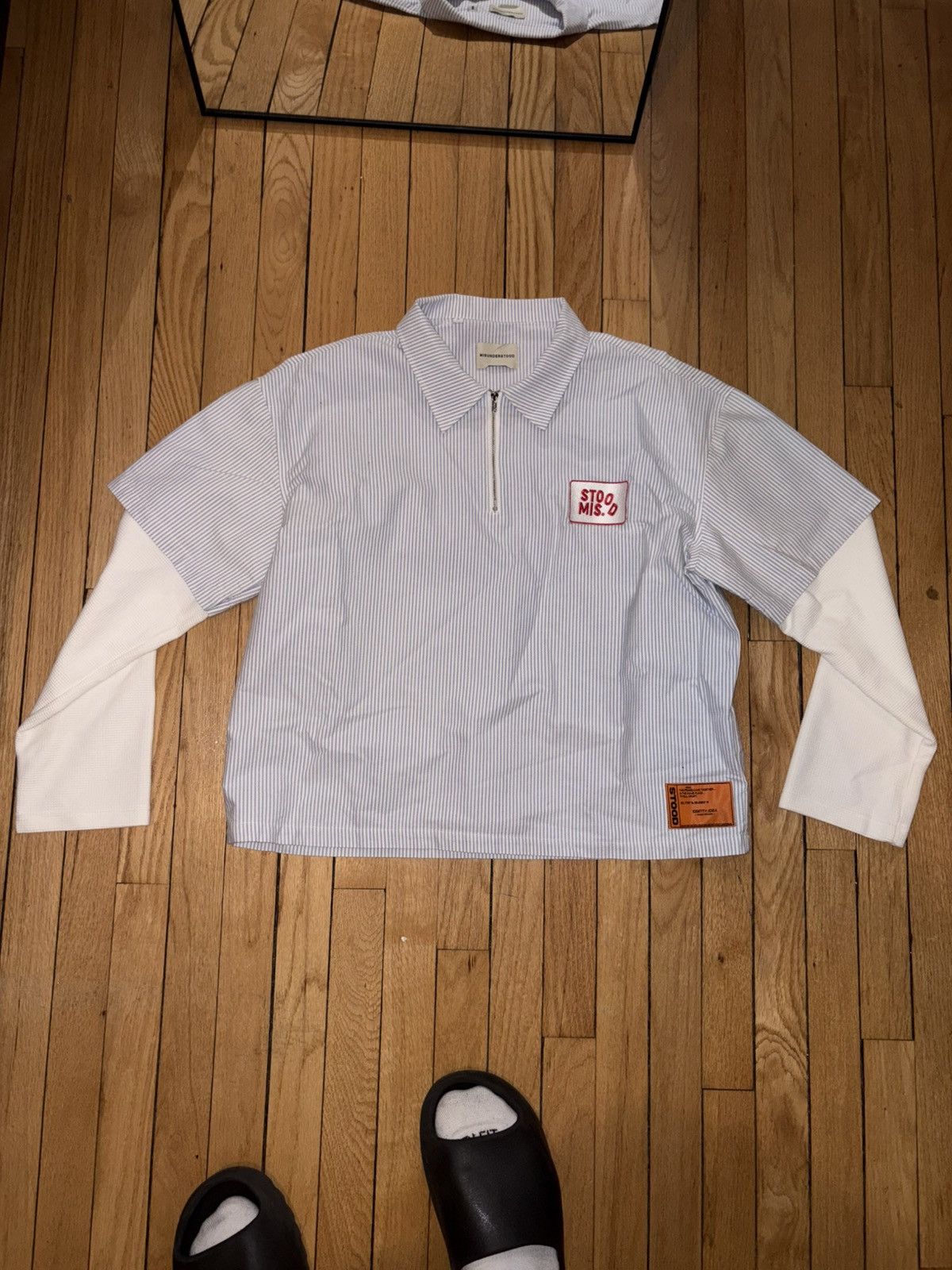 MXSTOOD Double layer Polo zip
