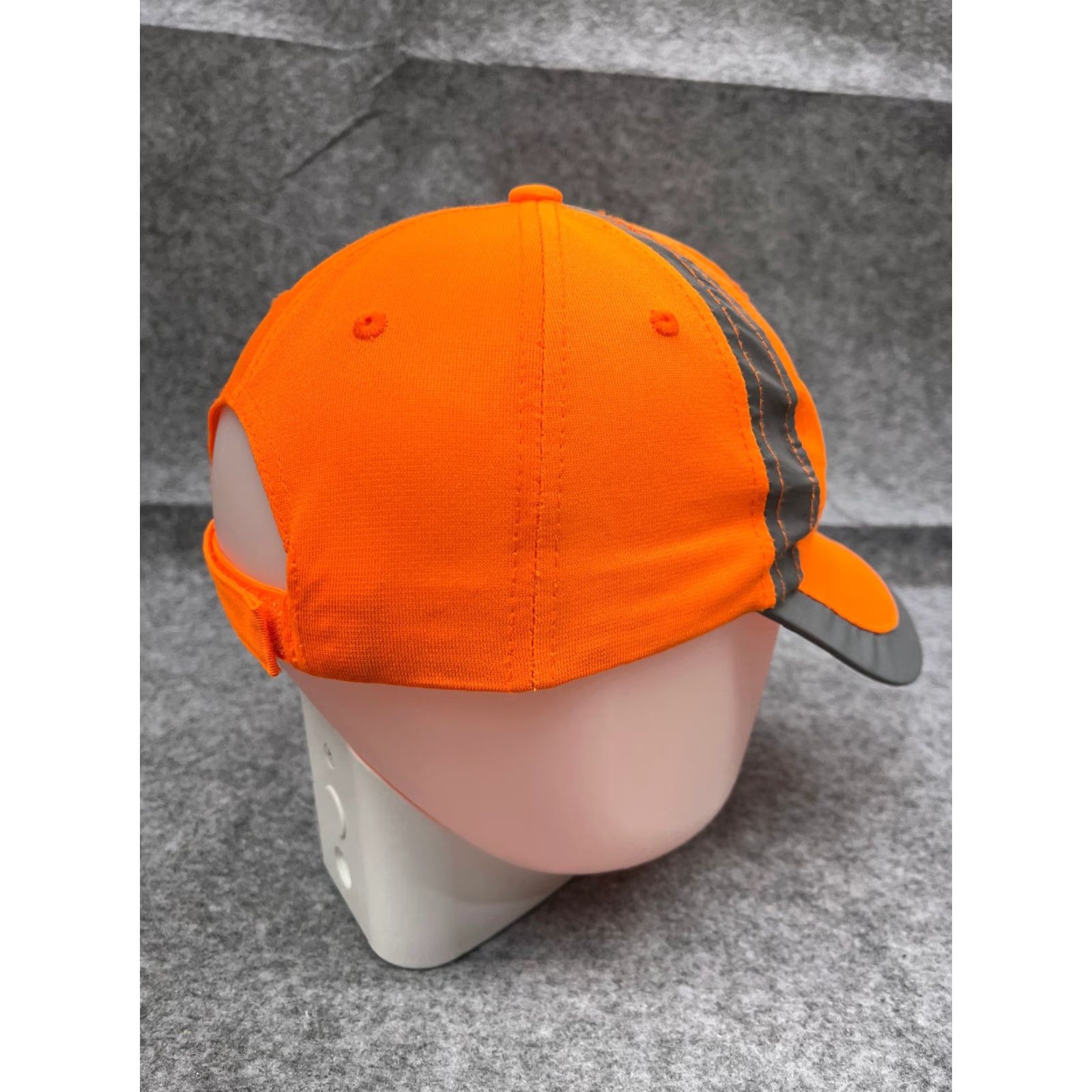 Vintage Big X Hat Adult One Size Orange High Visibility Patriot Disposal Strap Back Size ONE SIZE - 7 Thumbnail