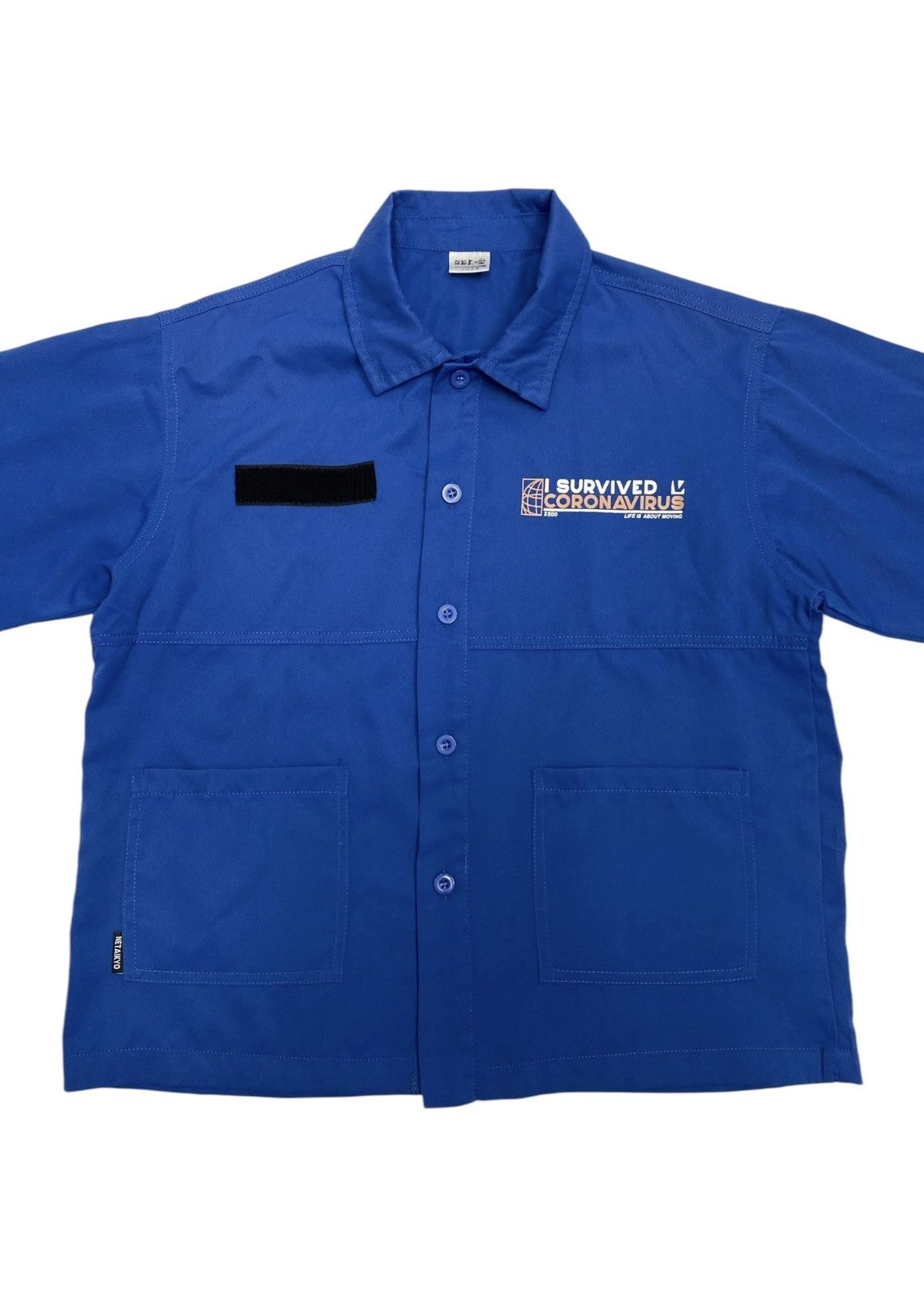 Issey Miyake RARE🔥CORONA VIRUS WORK SHIRT Size US M / EU 48-50 / 2 - 5 Thumbnail