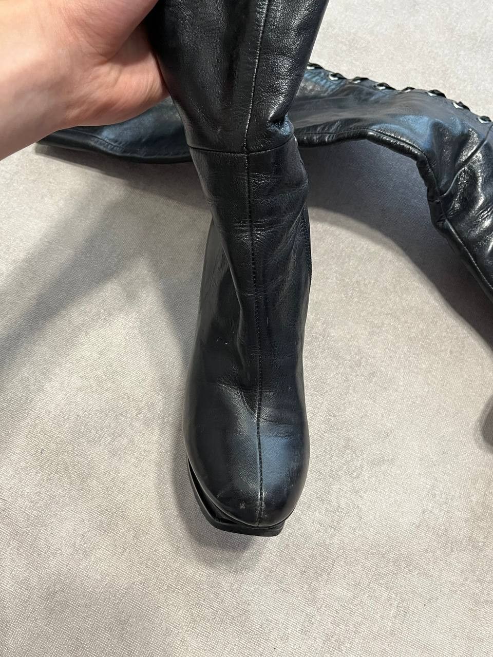 Casadei Rare Vintage Casadei Women`s Heels Boots Made in Italy Size US 6 / IT 36 - 7 Thumbnail