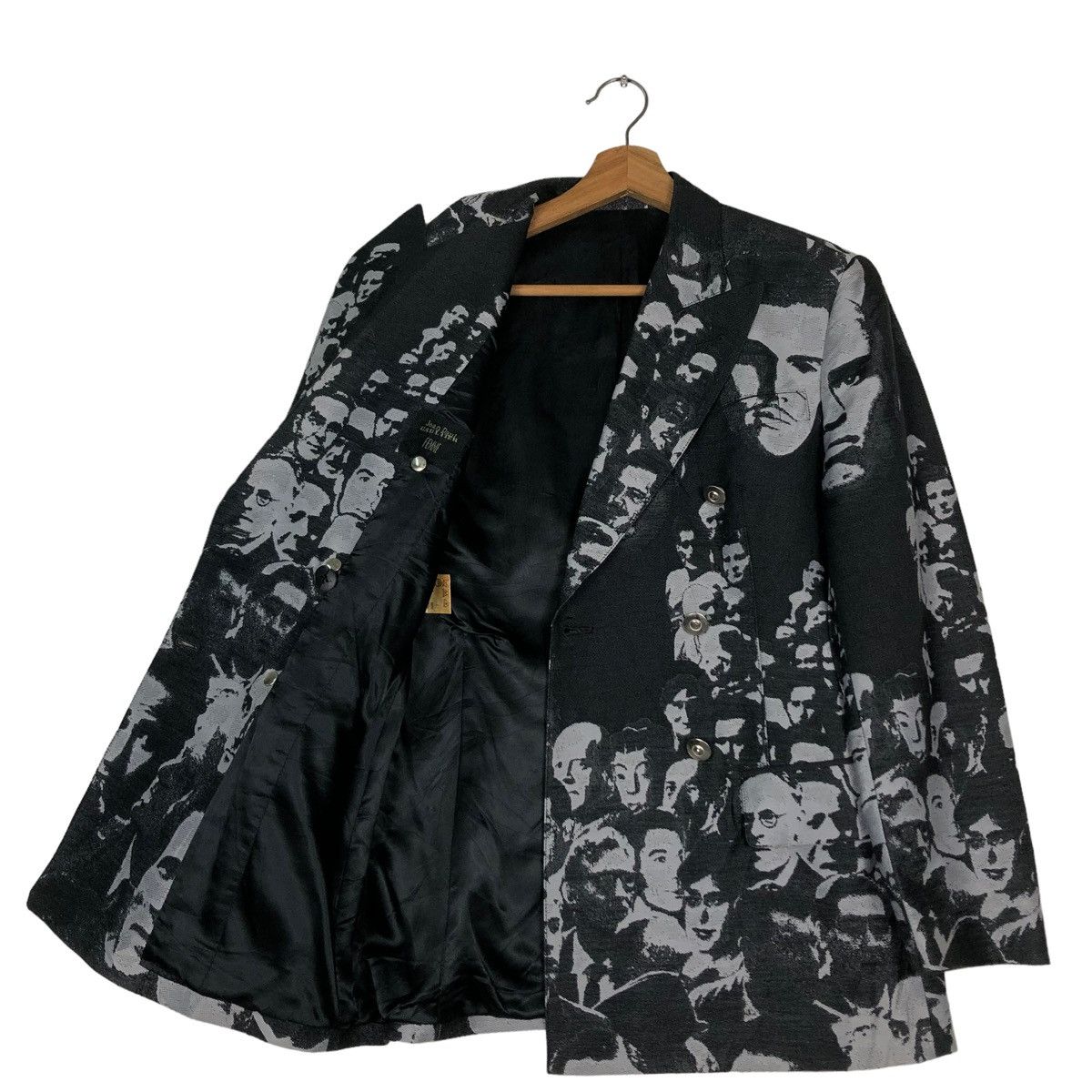Jean Paul Gaultier 🔥VINTAGE 1992 JEAN PAUL GAULTIER FEMME FACE MOTIFS FULLPRINT Size M / US 6-8 / IT 42-44 - 12 Thumbnail