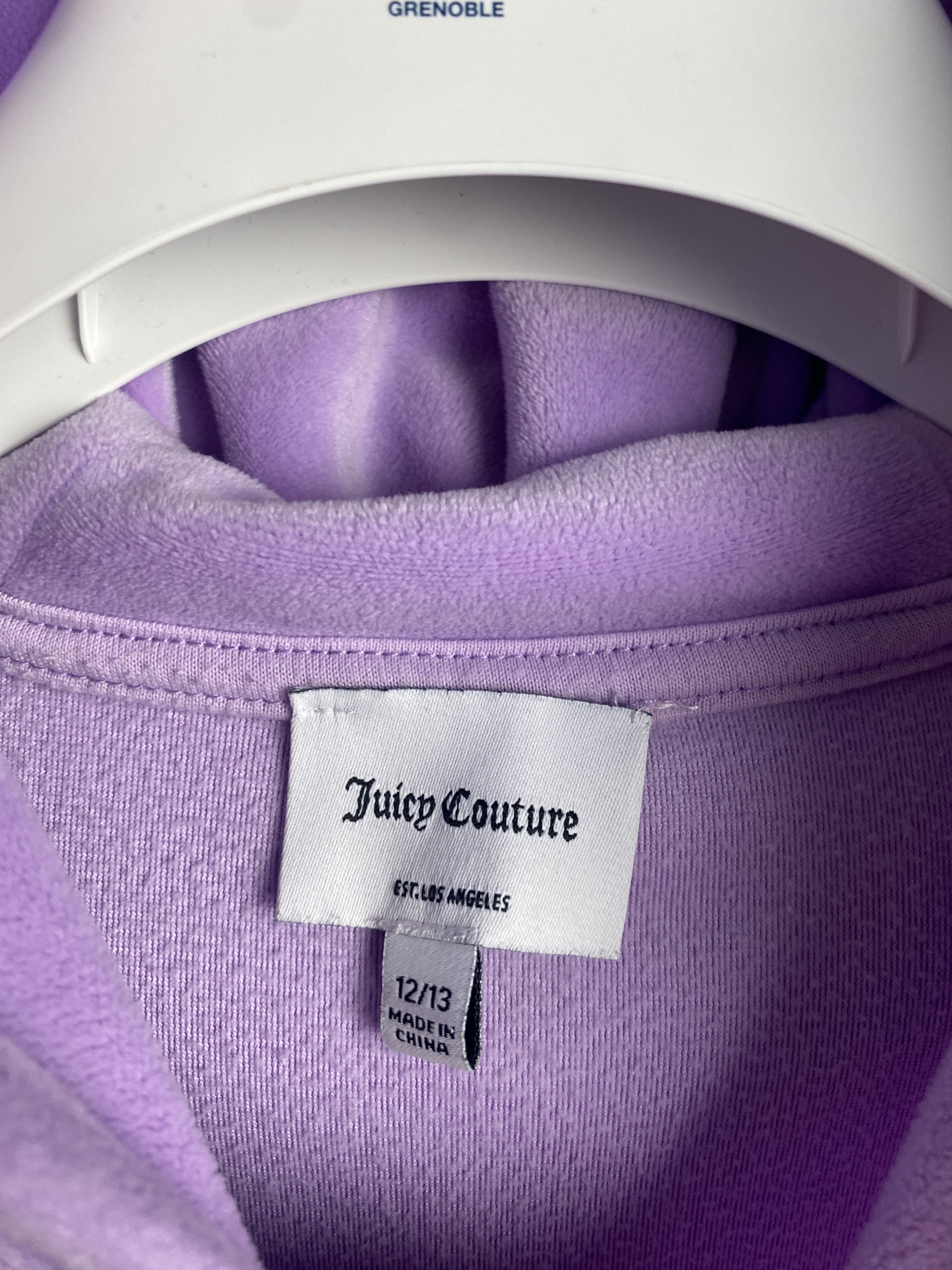 Juicy Couture Juicy Couture zip-up hoodie y2k 00s velvet velour Size XS / US 0-2 / IT 36-38 - 4 Thumbnail