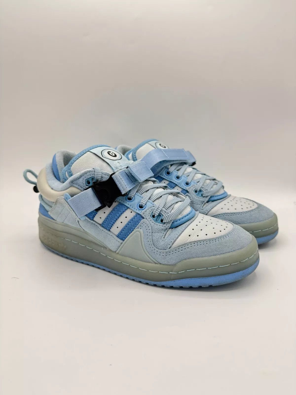 Adidas Bad Bunny x adidas Forum Buckle Low Blue Tint Size US 5.5 / EU 38 - 1 Thumbnail