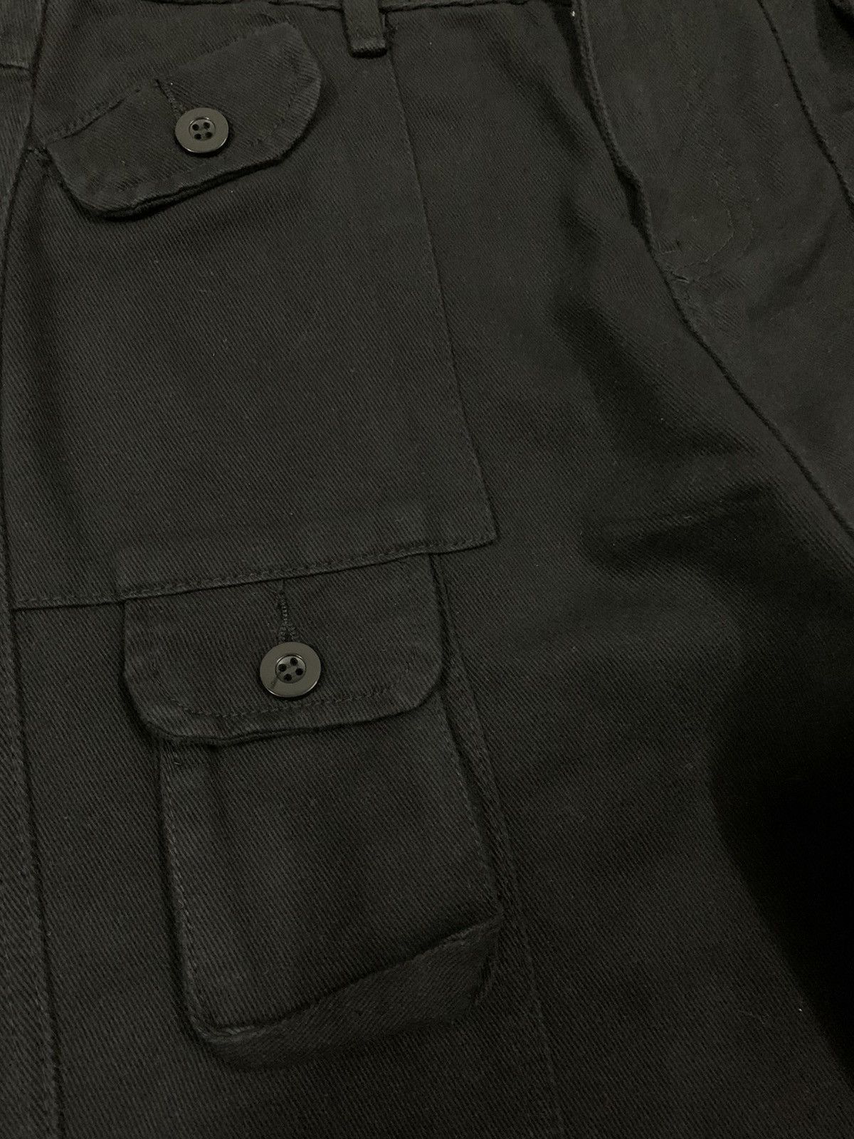Issey Miyake Vintage Japanese Brand Baggy Multi-pockets Cargo Denim Style Size US 30 / EU 46 - 6 Thumbnail