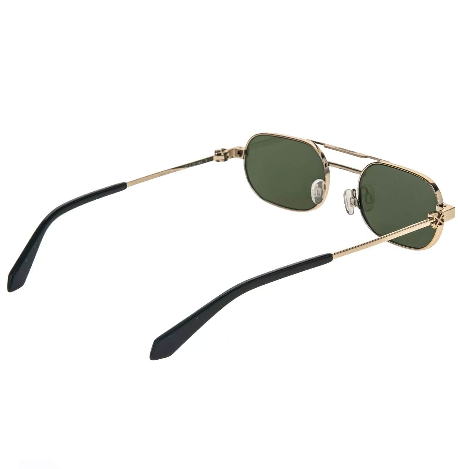 Off-White OFF-WHITE OERI123 Gold Green Square Unisex VAIDEN Logo 123 Size ONE SIZE - 2 Thumbnail