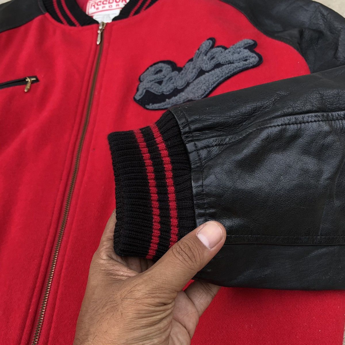 Reebok VTG Reebok Varsity Team Embroidery Spellout Varsity Jacket Size US M / EU 48-50 / 2 - 7 Thumbnail
