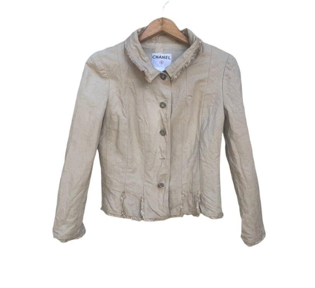 Chanel Vintage 2001 Chanel Silk Jacket Size XS / US 0-2 / IT 36-38 - 1 Thumbnail