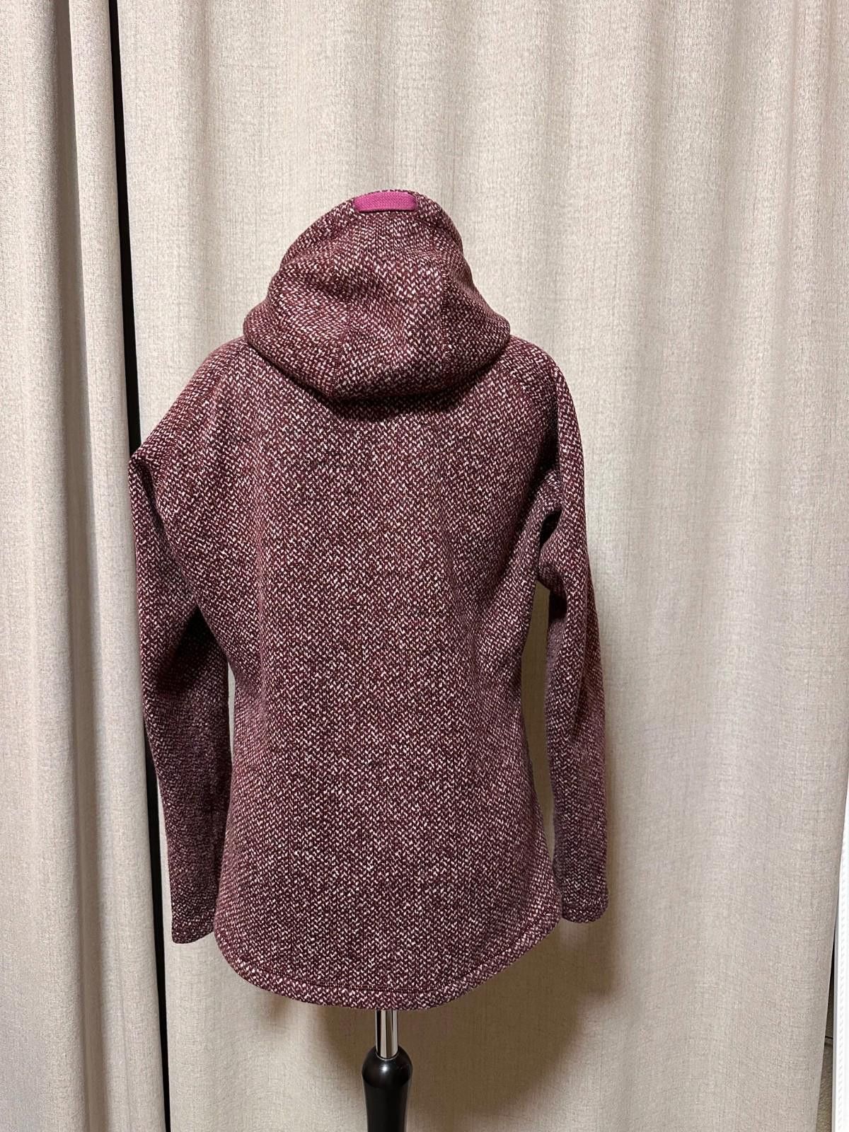 Rab Rab Womens Amy Hoody Red Fleece Chunky Sweater Warm Jacket Size L / US 10 / IT 46 - 6 Thumbnail