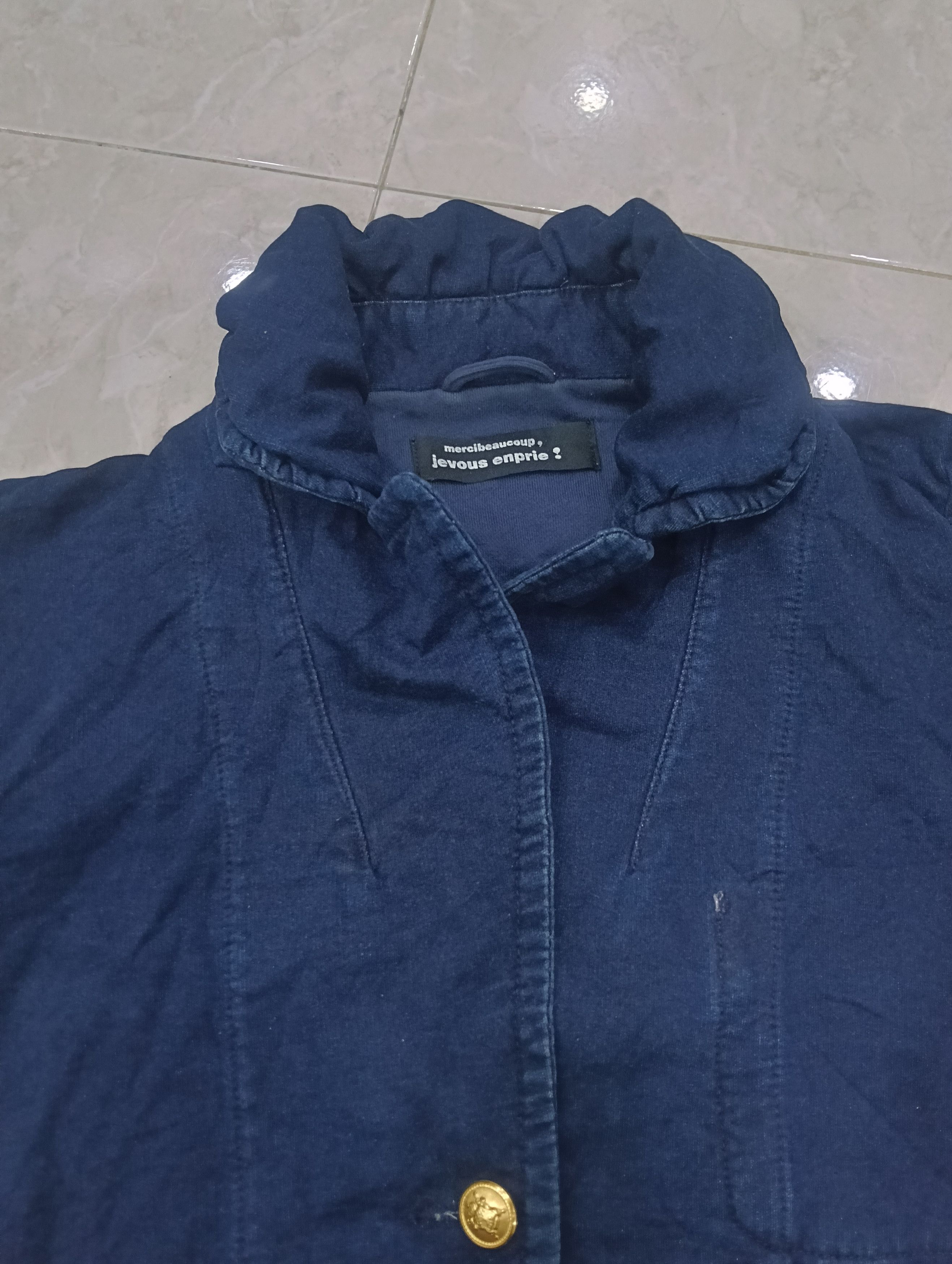 Issey Miyake Issey Miyake Merci beaucoup Like Shawl Collar Size M / US 6-8 / IT 42-44 - 4 Thumbnail