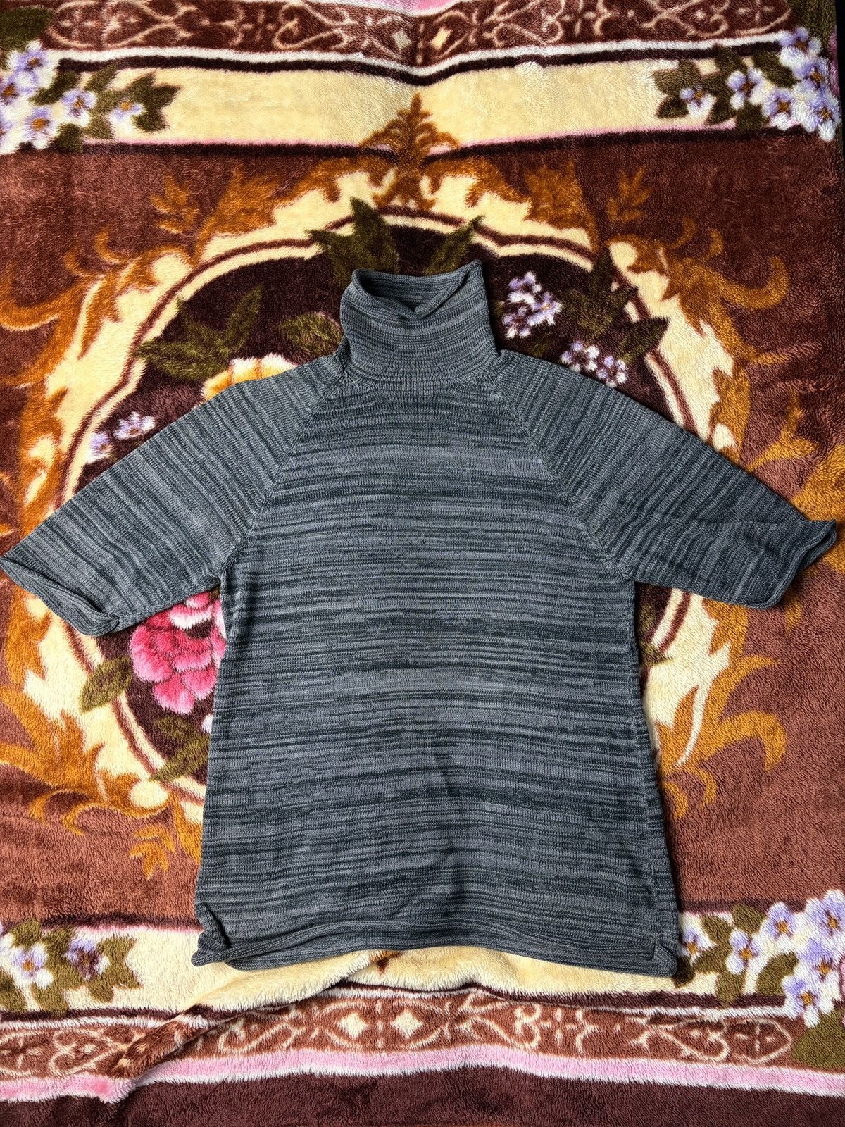 Yohji Yamamoto SS98 - Short Sleeve Turtle Knit Size US M / EU 48-50 / 2 - 1 Thumbnail