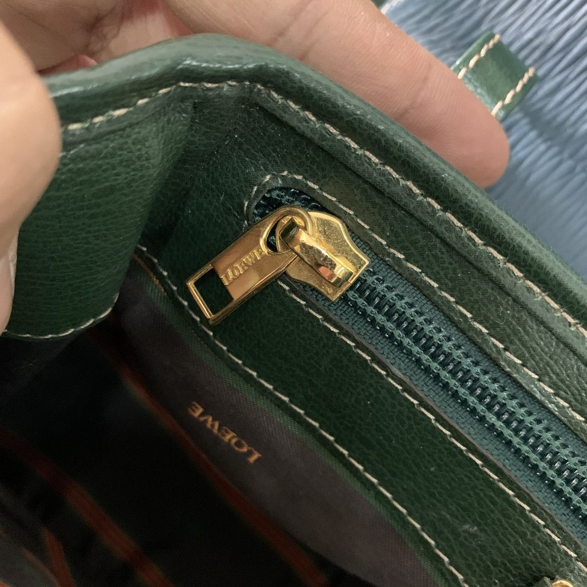 Loewe Loewe Leather Top Handle Sling Bag Size ONE SIZE - 16 Thumbnail