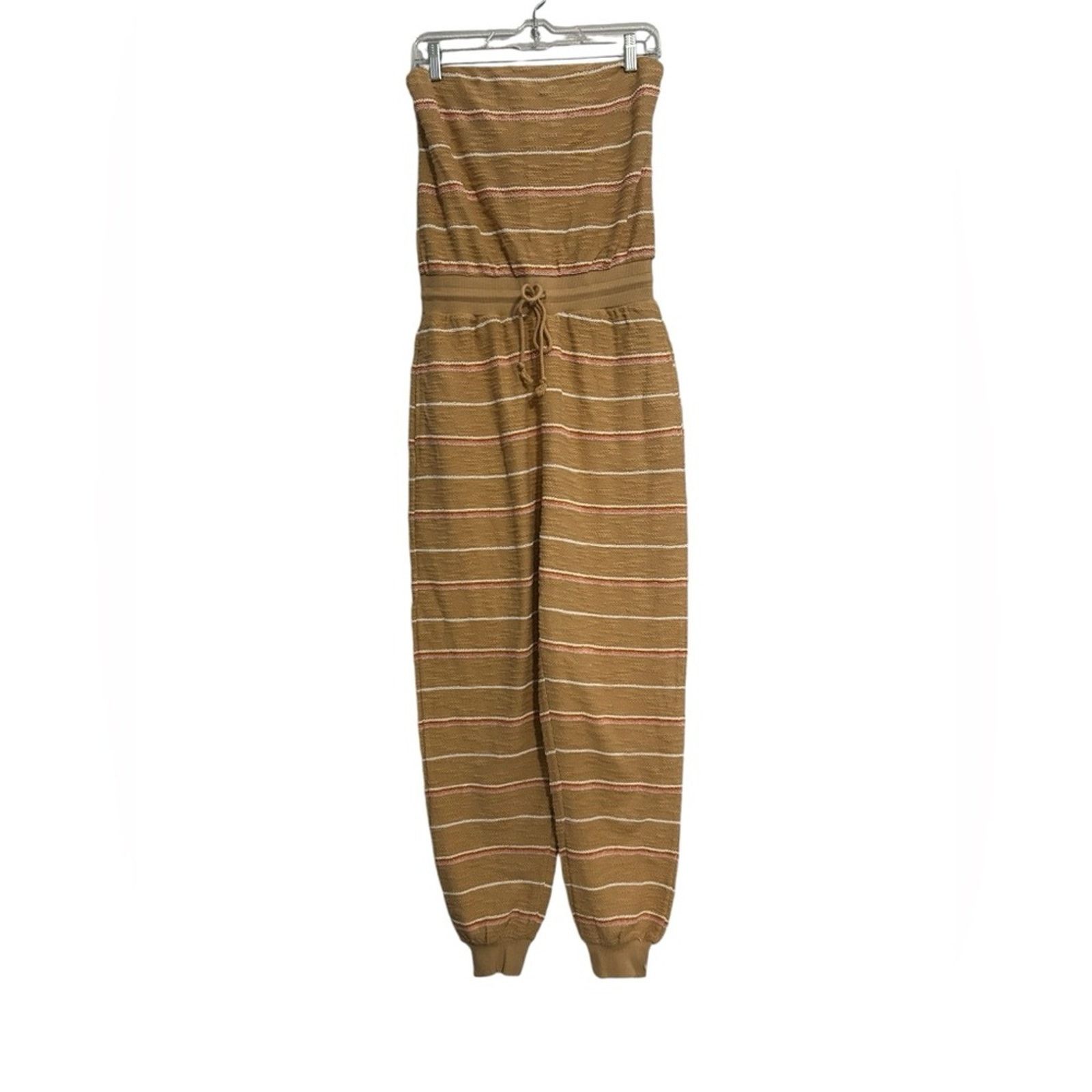 Other L Space North Shore Jumpsuit Striped Off The Shoulder NWT M Size 30" / US 8 / IT 44 - 3 Thumbnail