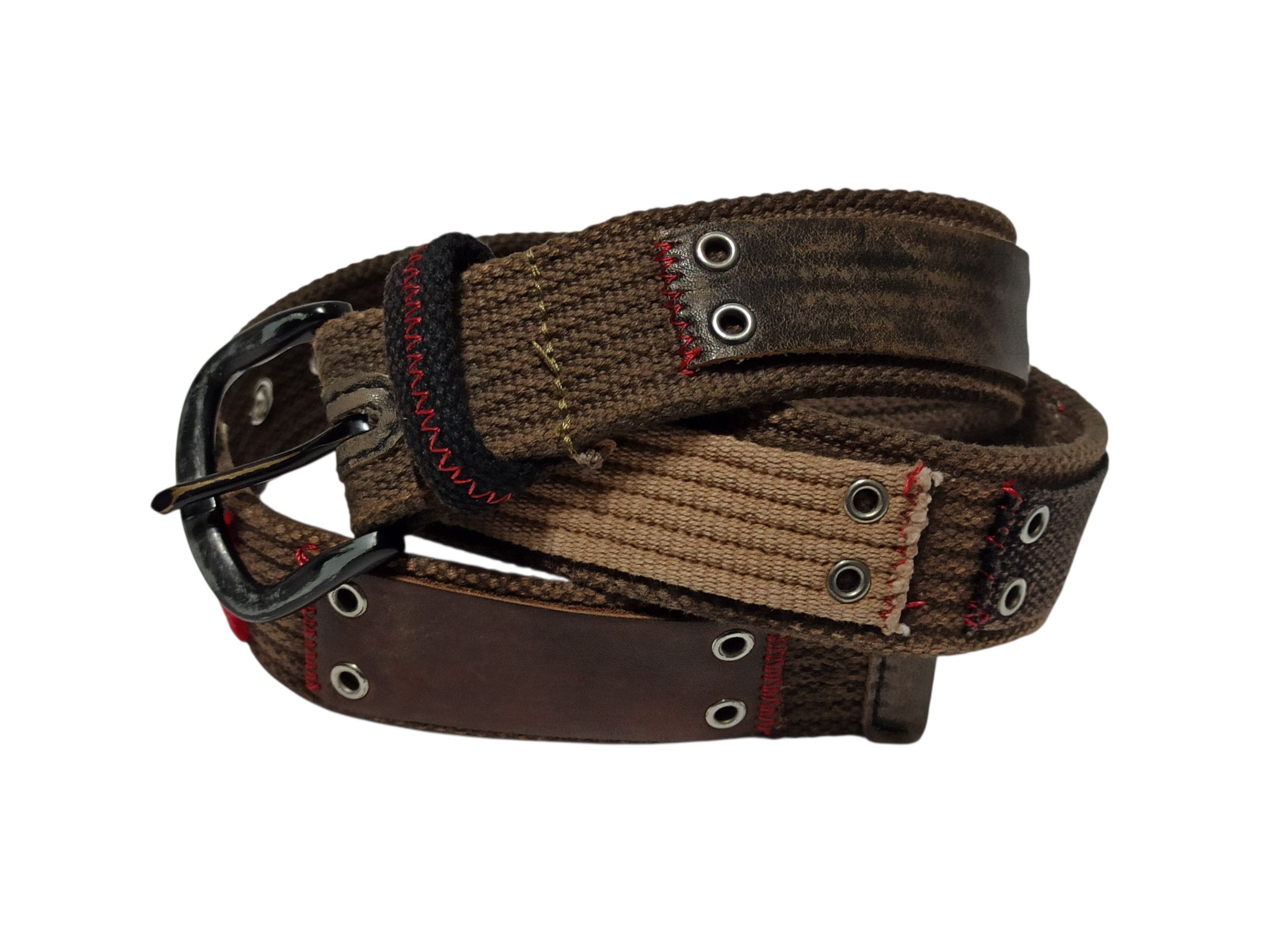 Other Tough Jeansmith Rare Archive Military Surplus Canvas Belt Size ONE SIZE - 6 Thumbnail
