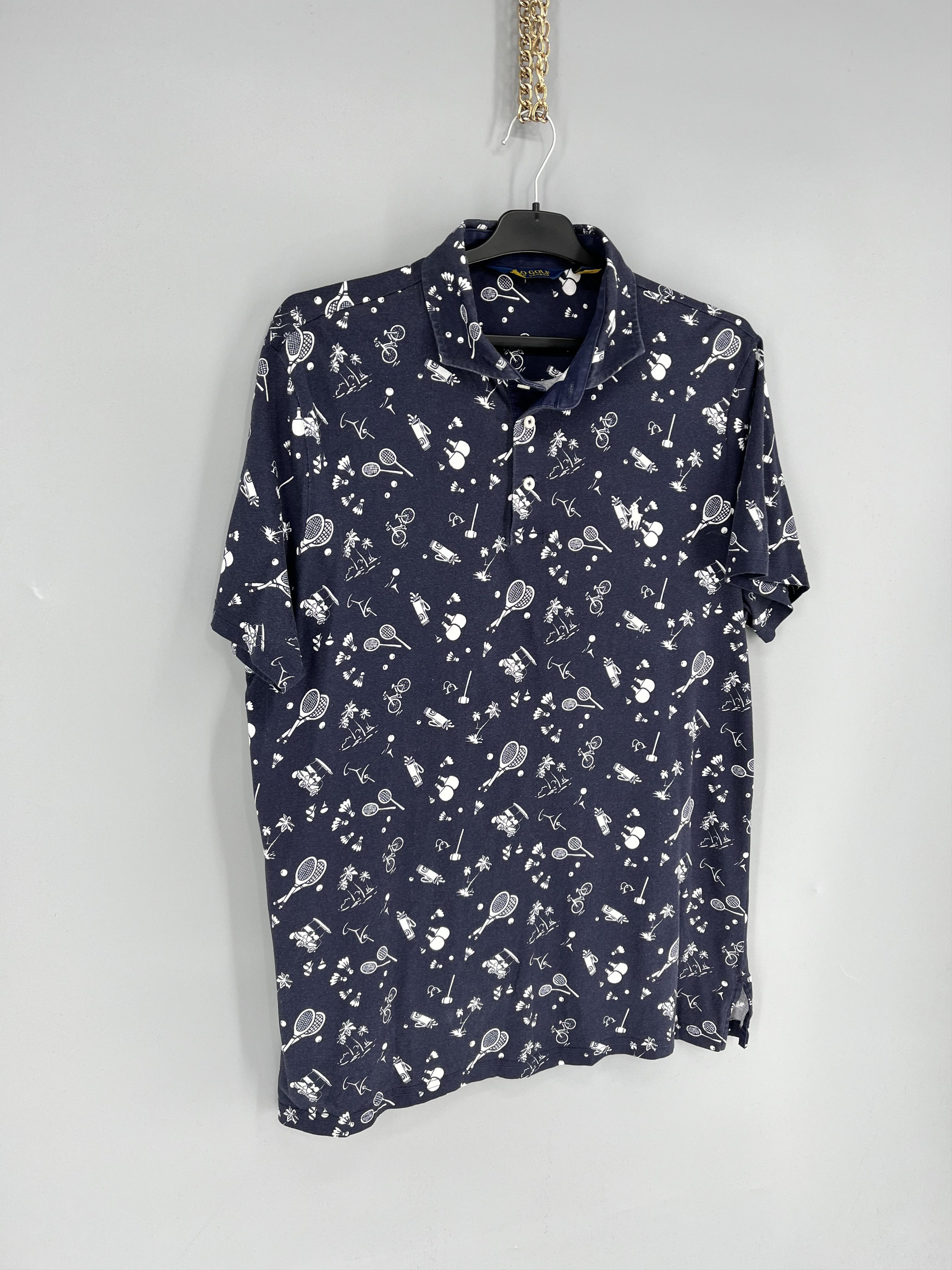 Polo Ralph Lauren Polo Golf Ralph Lauren Printed Pima Jersey Polo Weekend Size US L / EU 52-54 / 3 - 2 Thumbnail