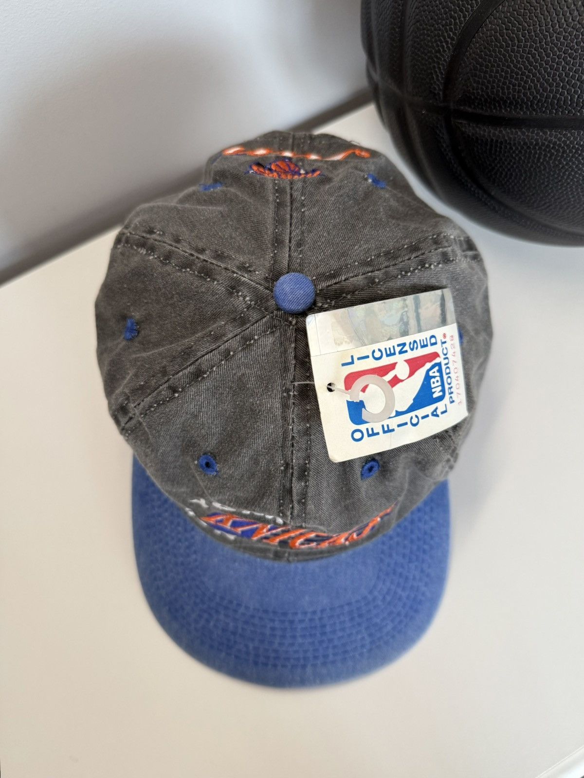 Vintage BNWT 90’s New York Knicks NBA Licensed Cap Hat One Size Size ONE SIZE - 7 Thumbnail