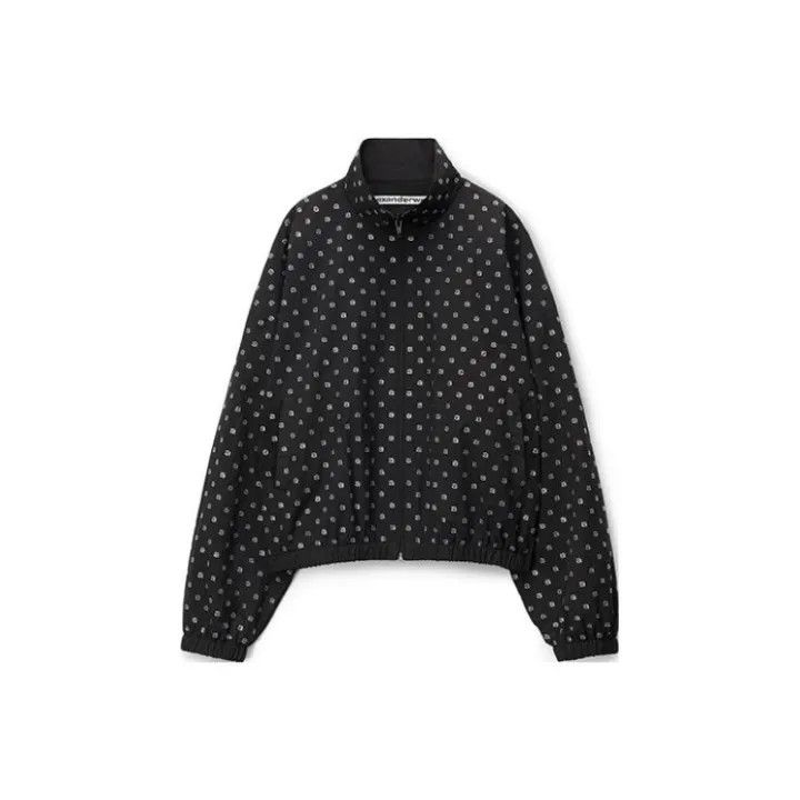 Alexander Wang Polka Dot Print Zip Jacket 0079
