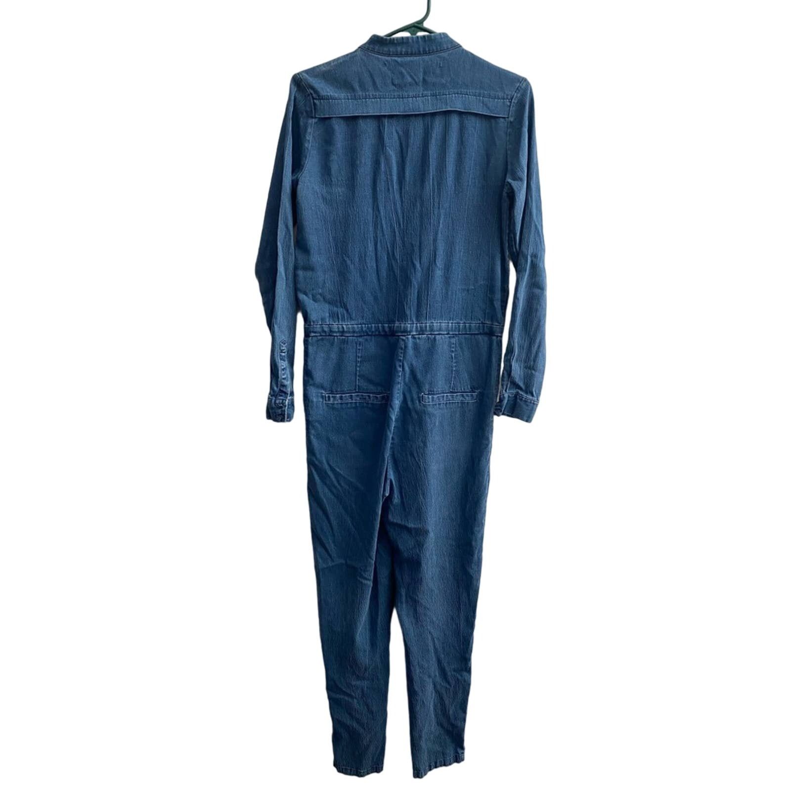 Other JUST FEMALE HARLOW JUMPSUIT BLUE SZ. XS Size 25" / US 0 / IT 36 - 2 Thumbnail