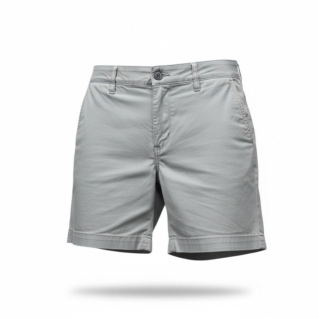 Loft Ann Taylor LOFT Women’s Gray Chino Shorts Size 6 Casual Size 28" / US 6 / IT 42 - 1 Thumbnail