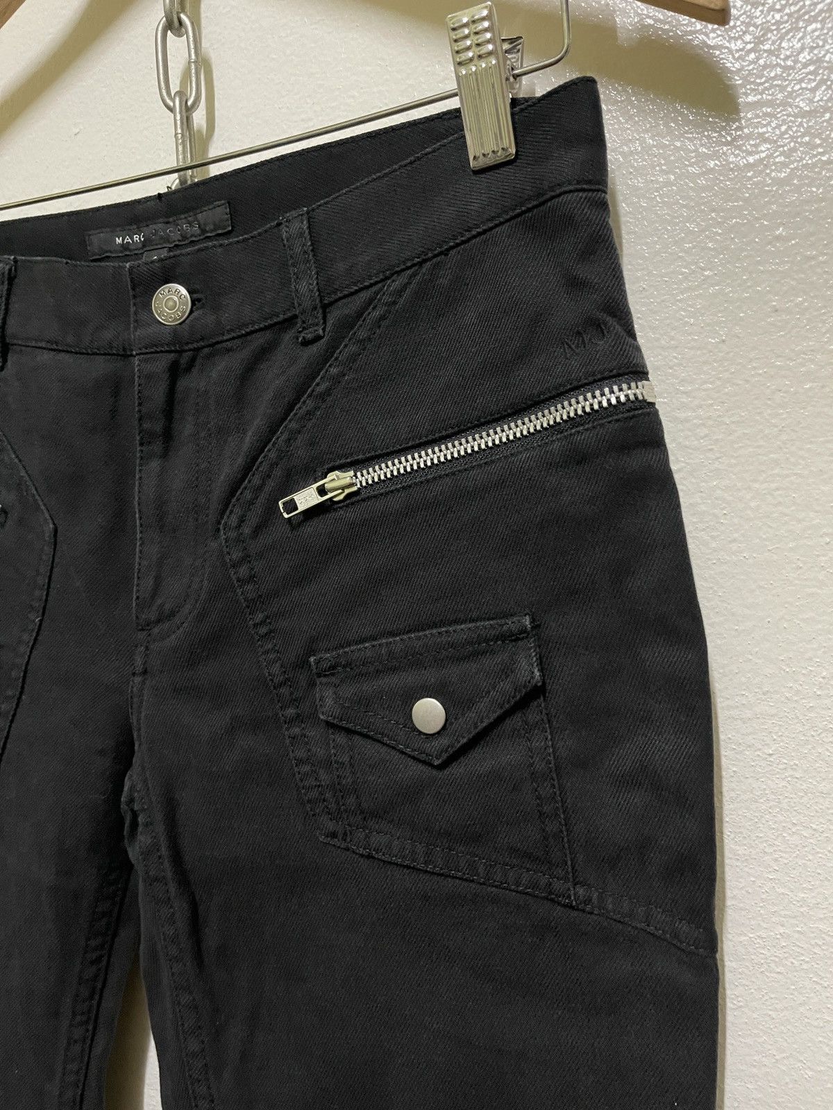 Marc Jacobs Marc Jacobs Black Jeans Zipper Pocket Size 29" - 5 Thumbnail