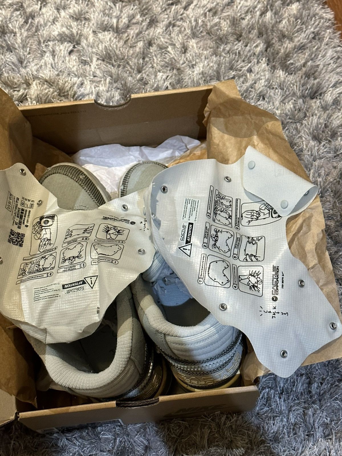 Nike × Travis Scott Travis scott cactus jack air trainer sneakers Size US 10 / EU 43 - 7 Thumbnail