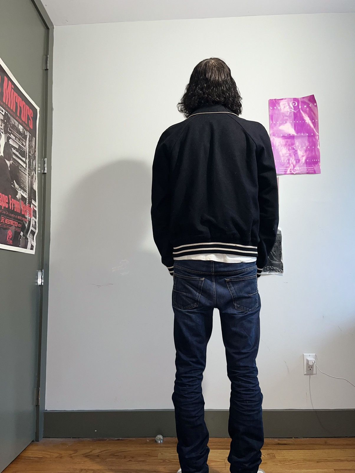 Dior × Hedi Slimane AW05 'In The Morning' Wool Varsity Jacket Size US M / EU 48-50 / 2 - 15 Thumbnail