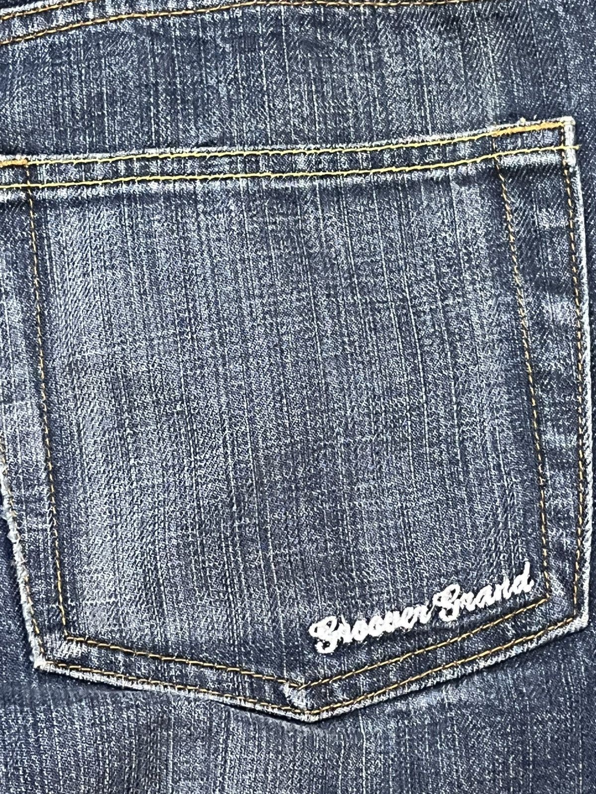 JNCO × Japanese Brand Vintage Groove Grand Baggy Distressed Denim Size US 35 - 12 Thumbnail