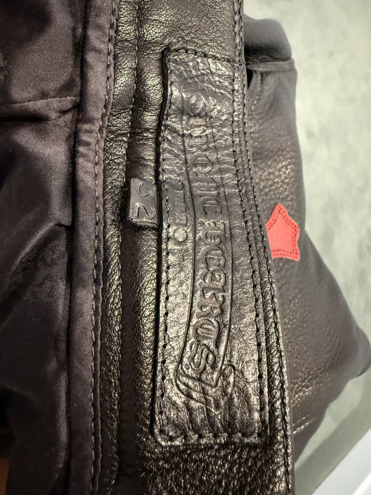 Chrome Hearts Chrome Hearts Leather Pants with cross patches Size US 32 / EU 48 - 3 Thumbnail