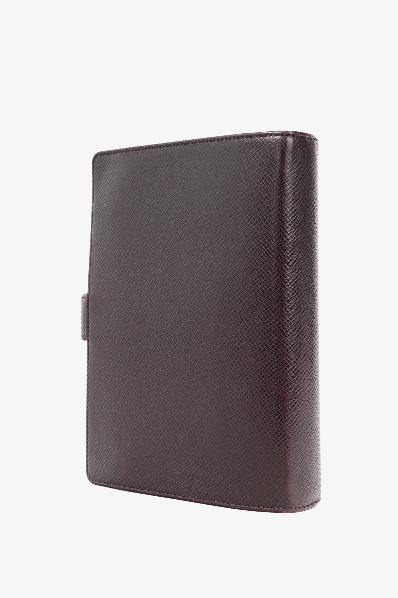 Louis Vuitton Louis Vuitton Acajou Taiga Leather Medium Ring Agenda Cover Size ONE SIZE - 3 Thumbnail