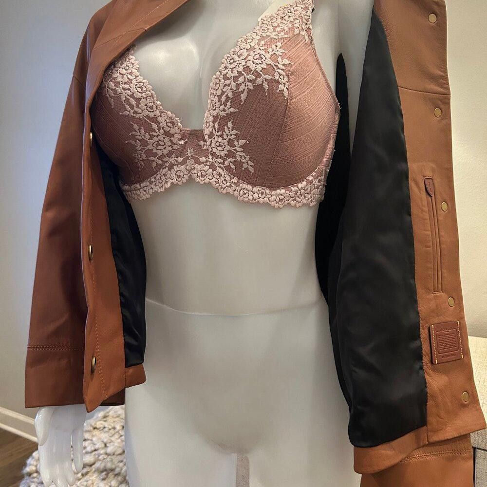 Coach Coach Lightweight Leather Jacket Size L / US 10 / IT 46 - 4 Thumbnail
