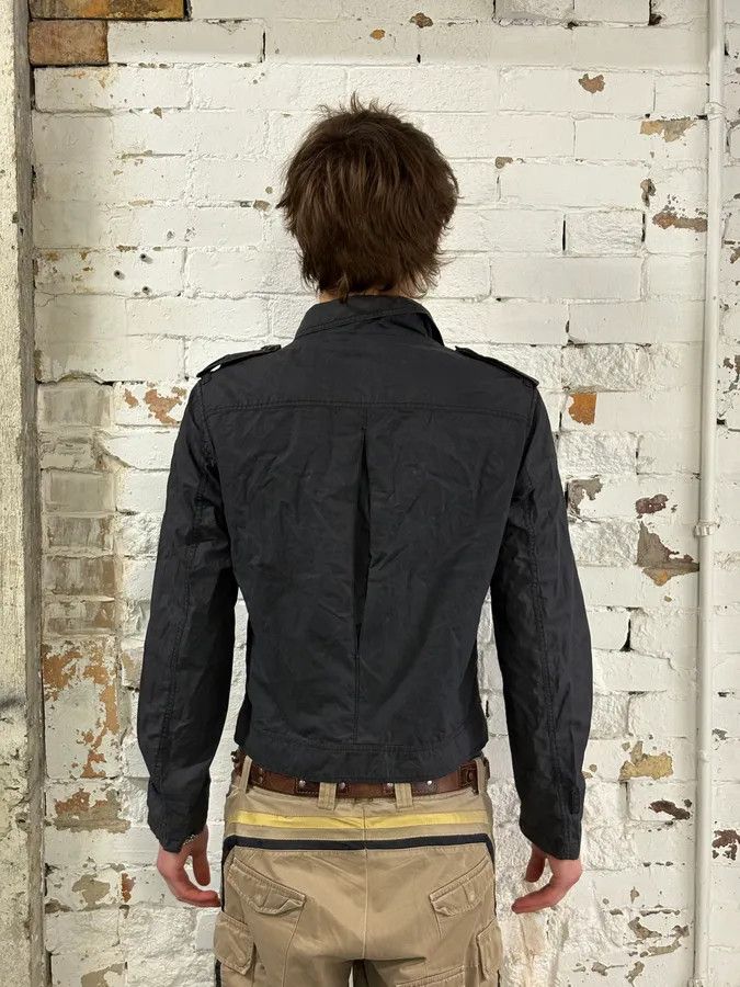 Prada AW2006 Prada Black Cropped Caban Jacket Size US M / EU 48-50 / 2 - 3 Thumbnail