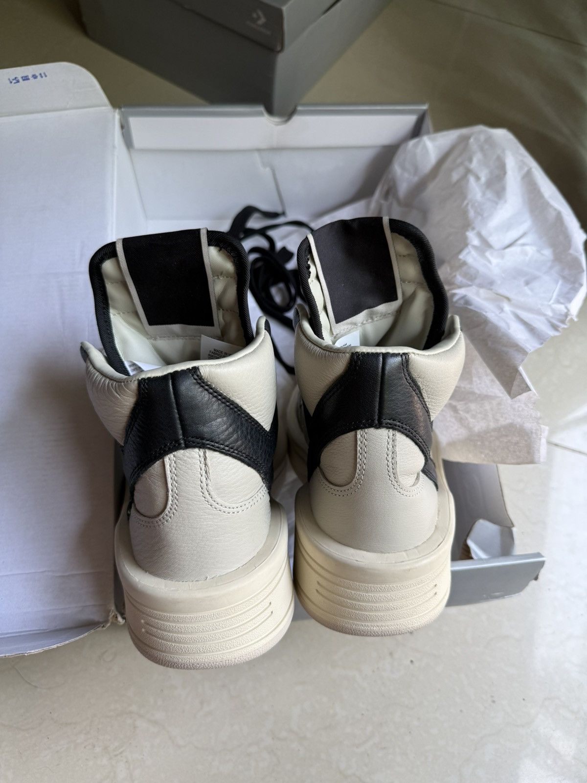 Converse × Rick Owens Drkshdw Rick owens x converse UNDER Size US 5.5 / EU 38 - 8 Thumbnail
