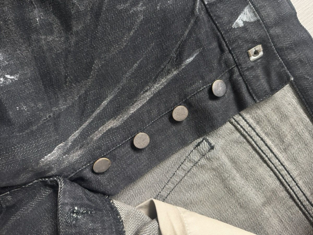 Dior Dior homme 04 Strip coated denim Size US 30 / EU 46 - 7 Thumbnail