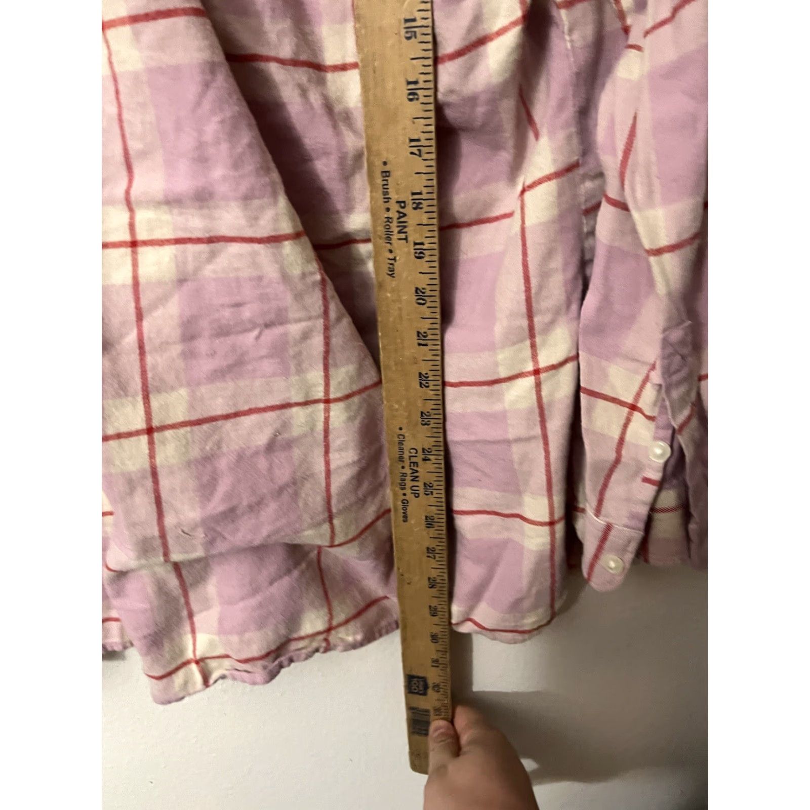 Levi's VINTAGE Levi's Women’s Button-Up Shirt Casual Long Sleeve Collared Plaid Pink 1X Plus Size Size XL / US 12-14 / IT 48-50 - 4 Thumbnail