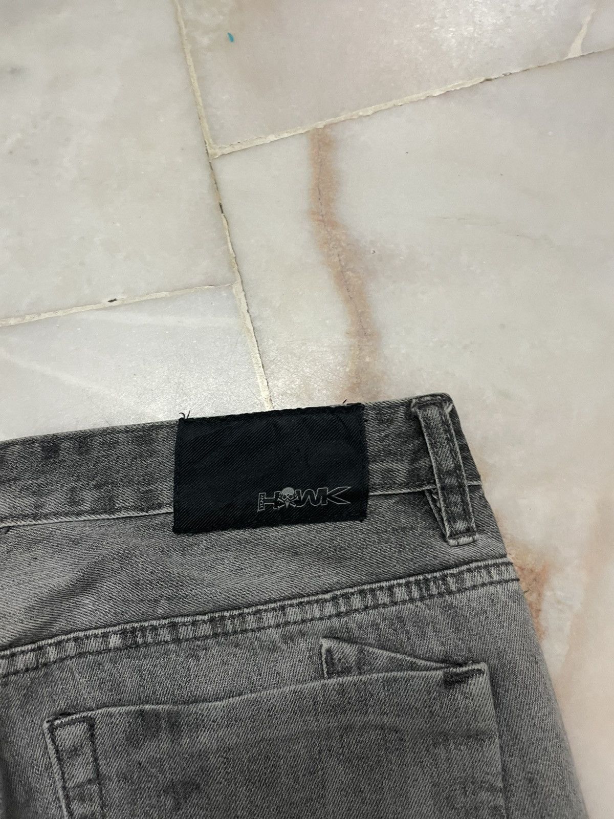 Tony Hawk 💥Sick💥Vintage Tony Hawk Thrashed Washed Dirty Distress Jean Size US 32 / EU 48 - 12 Thumbnail