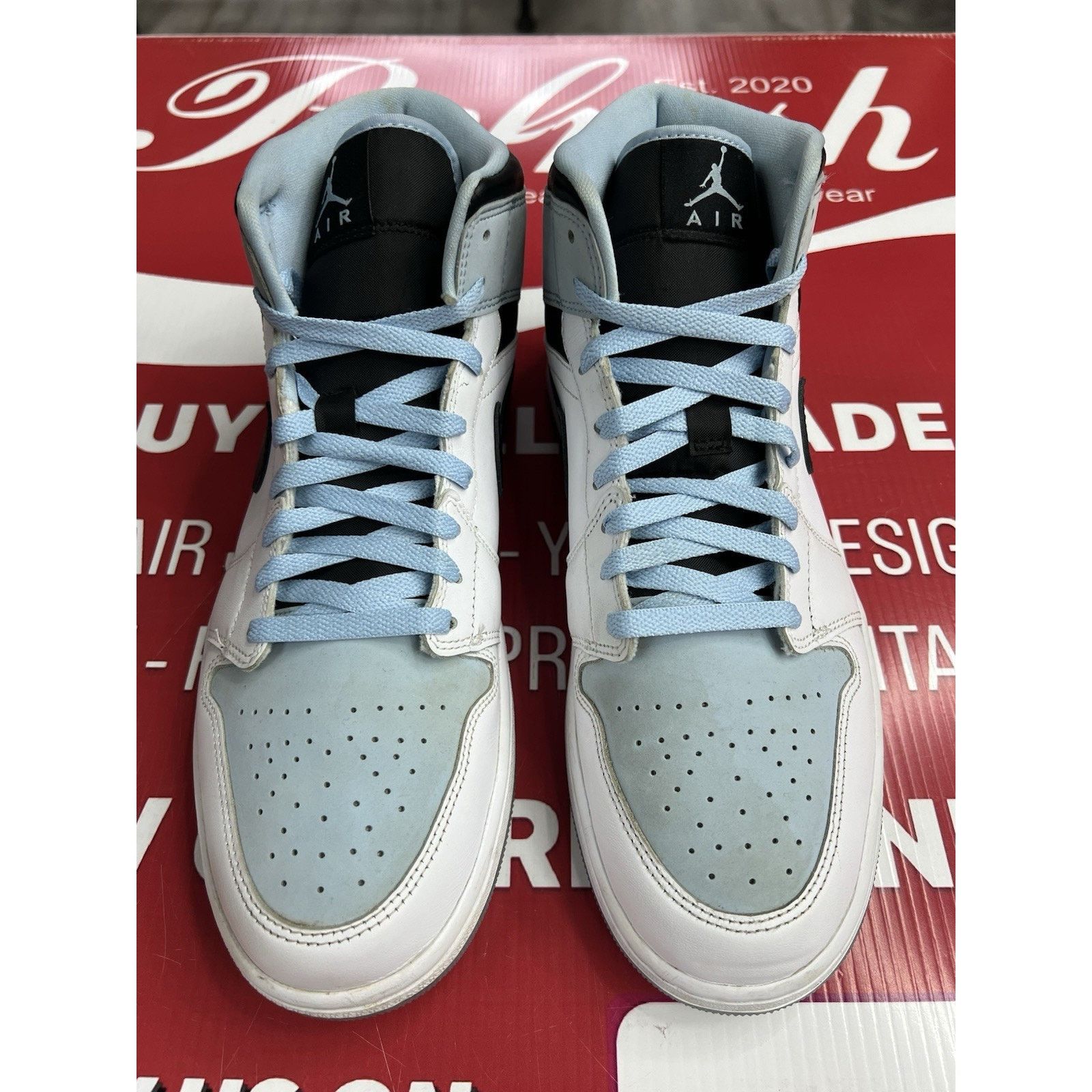 Jordan Brand Air Jordan 1 Mid SE Ice Blue (2023) Size 11 (DV1308-104) Size US 11 / EU 44 - 4 Thumbnail