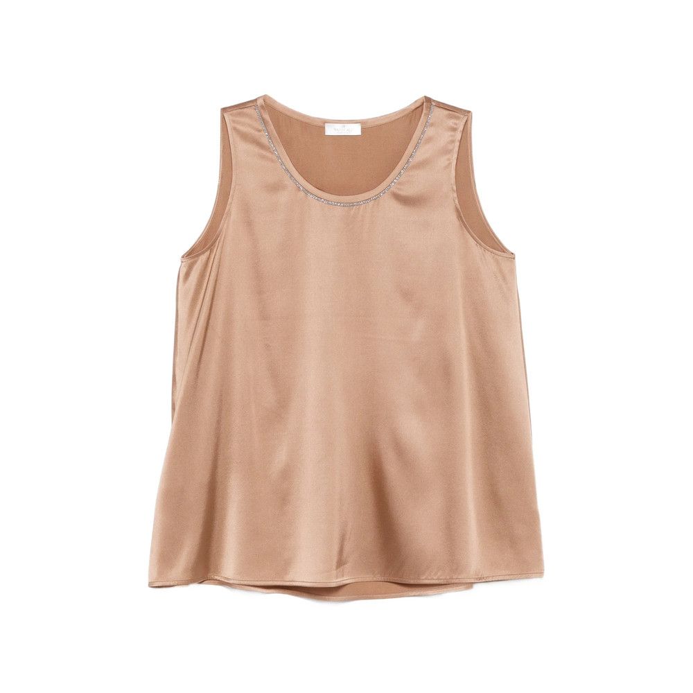 Panicale Panicale NEUTRALS Tops - Vests & Tank Tops Size M / US 6-8 / IT 42-44 - 1 Thumbnail