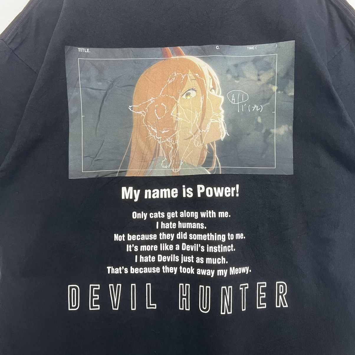 Cartoon Network × Uniqlo Uniqlo Chainsaw Man × Kosuke Kawamura Oversize Power Tshirt Size US L / EU 52-54 / 3 - 4 Thumbnail