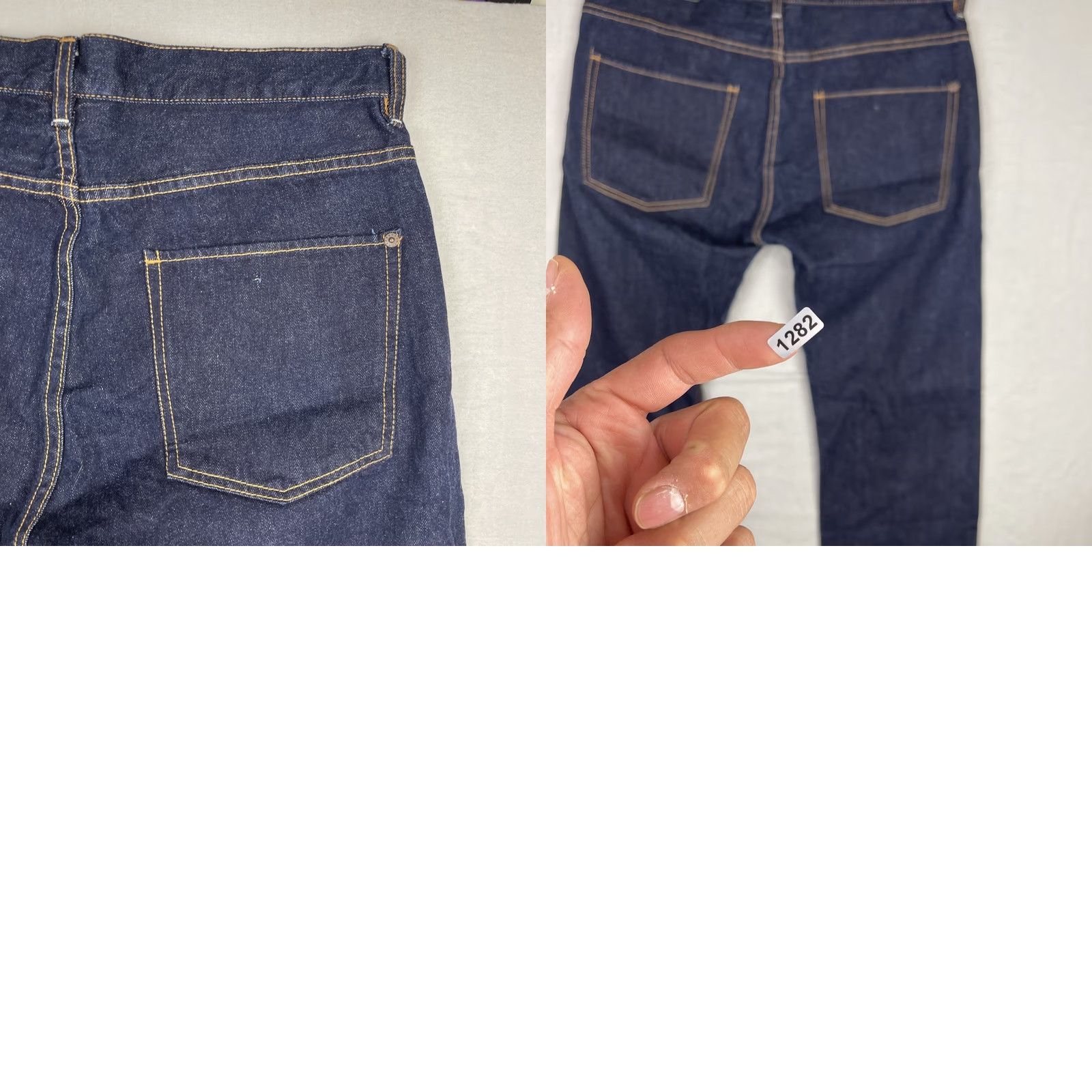 The Hundreds The Hundreds Selvedge Jeans Slim 34 Blue Denim Pants Straight Mens 34 Jeans Dark Denim Pants City Hip Hop 90s Mens Size US 34 / EU 50 - 10 Thumbnail