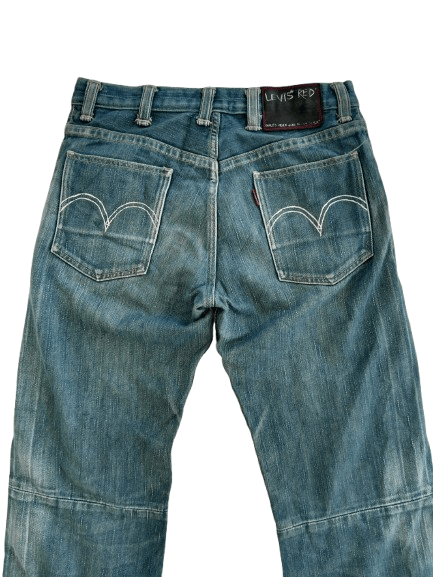 Levi's Vintage Clothing LEVIS RED Denim Nice Style Jeans Size US 30 / EU 46 - 4 Thumbnail